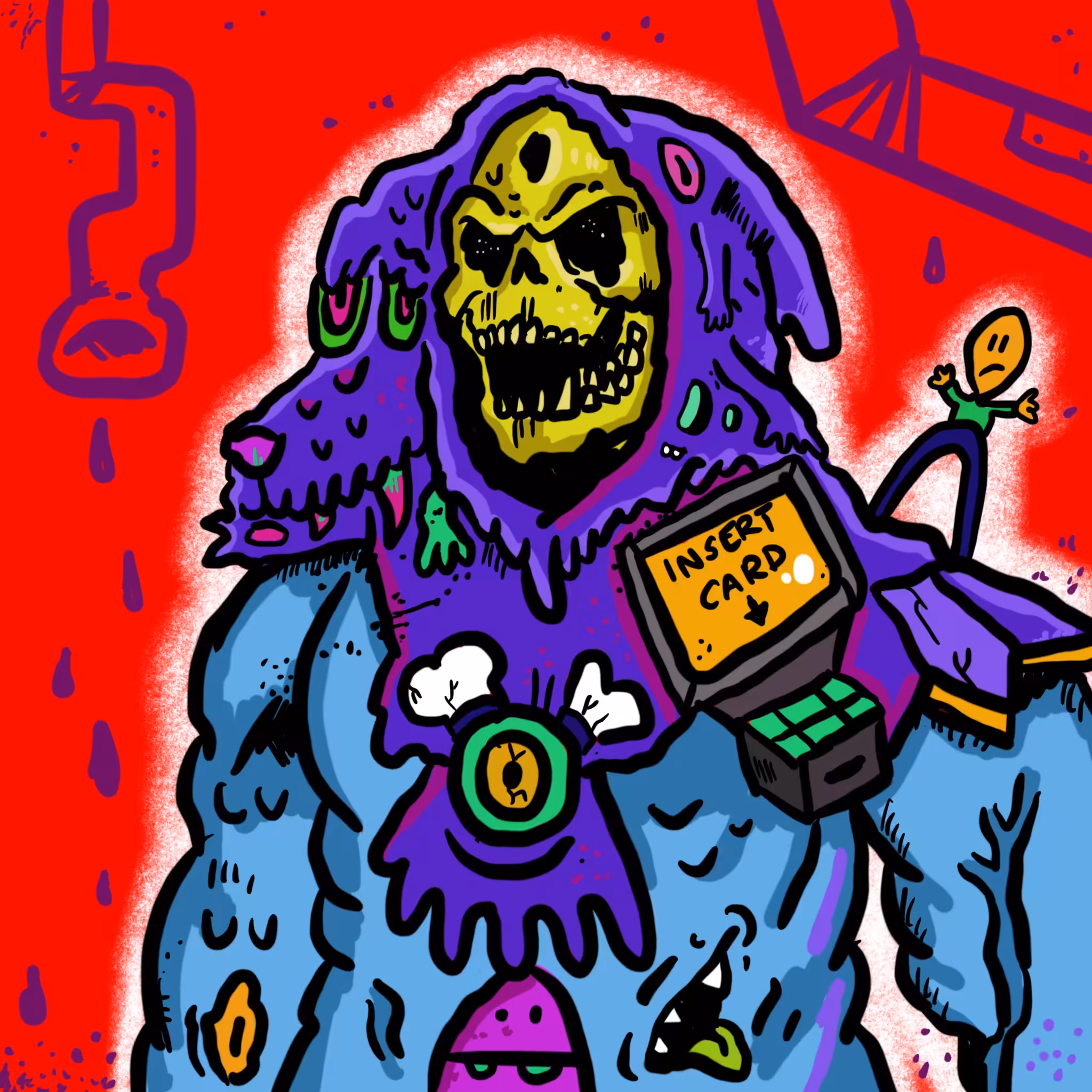 Toxic Skeletor