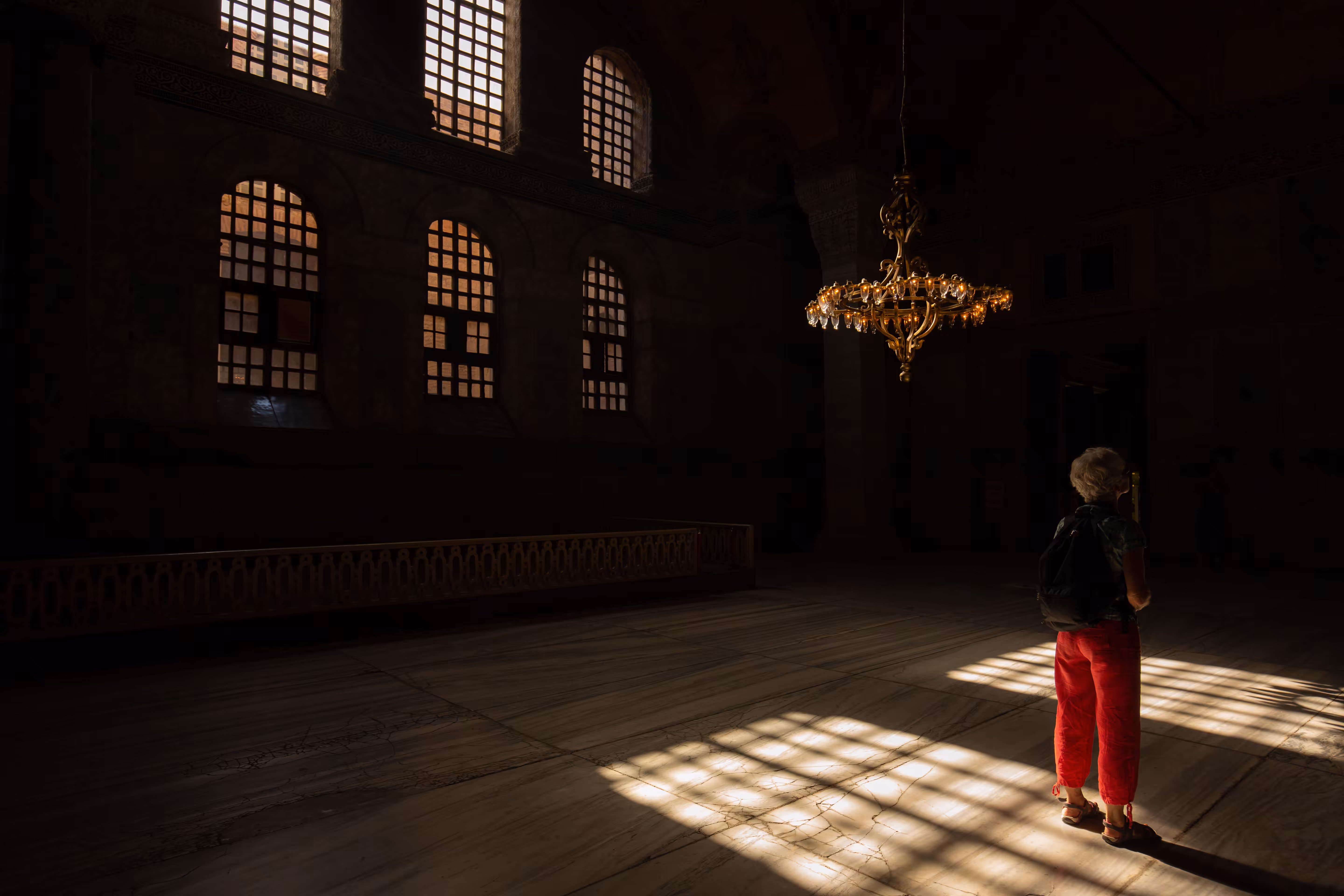 Light in Hagia Sophia