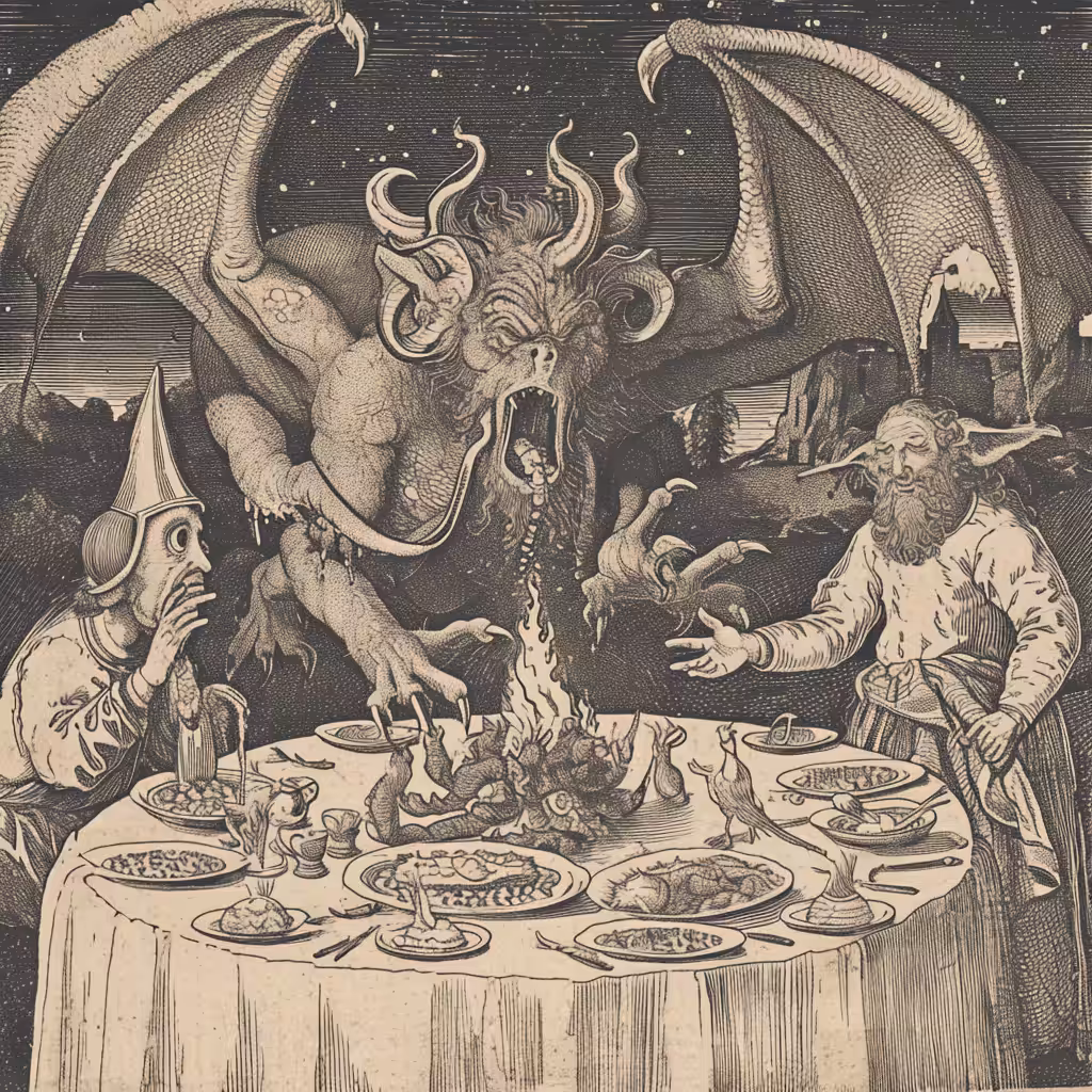 Medieval Mischief: The Banquet of Chaos