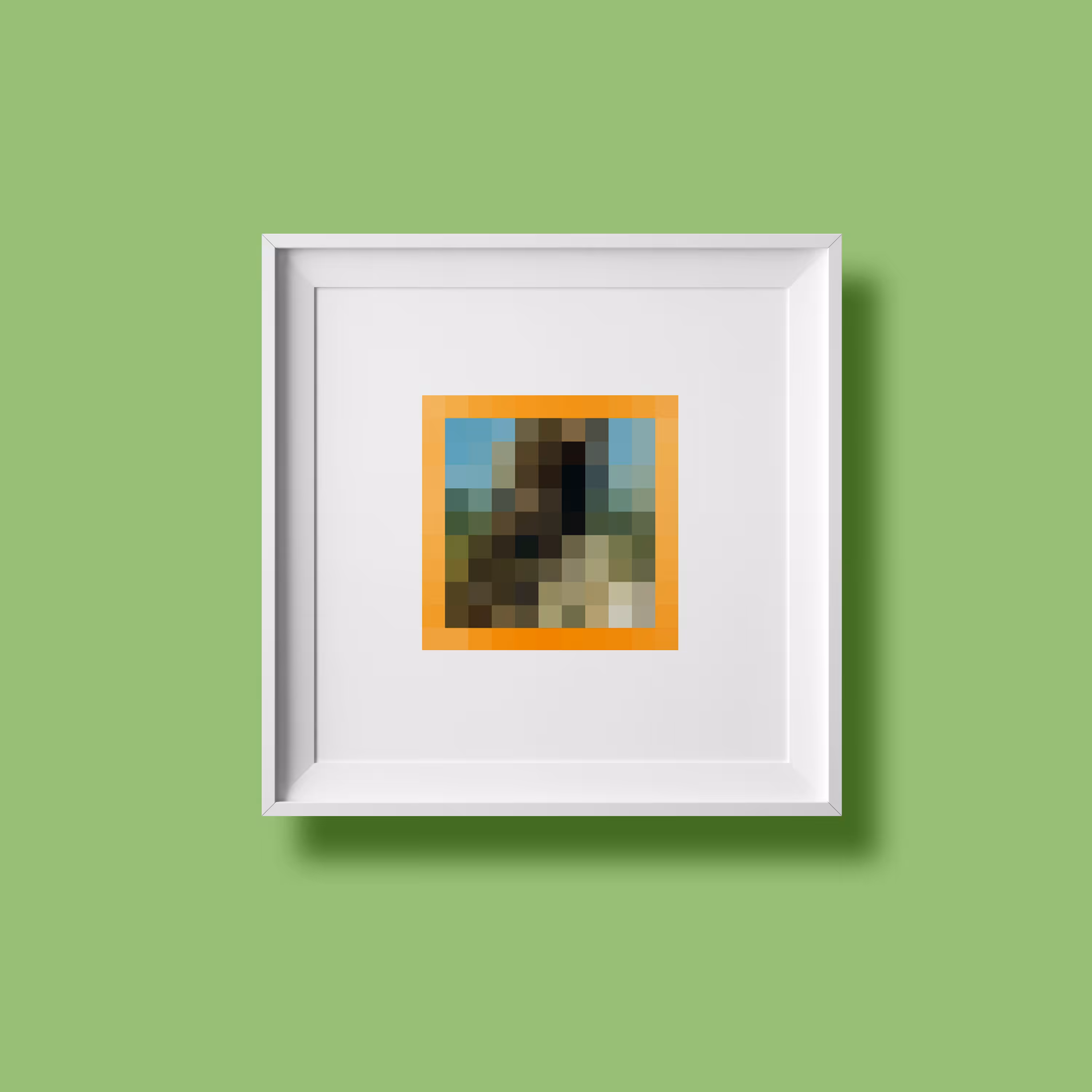 89 Pixels: Gustave Courbet - The Man Made Mad by Fear