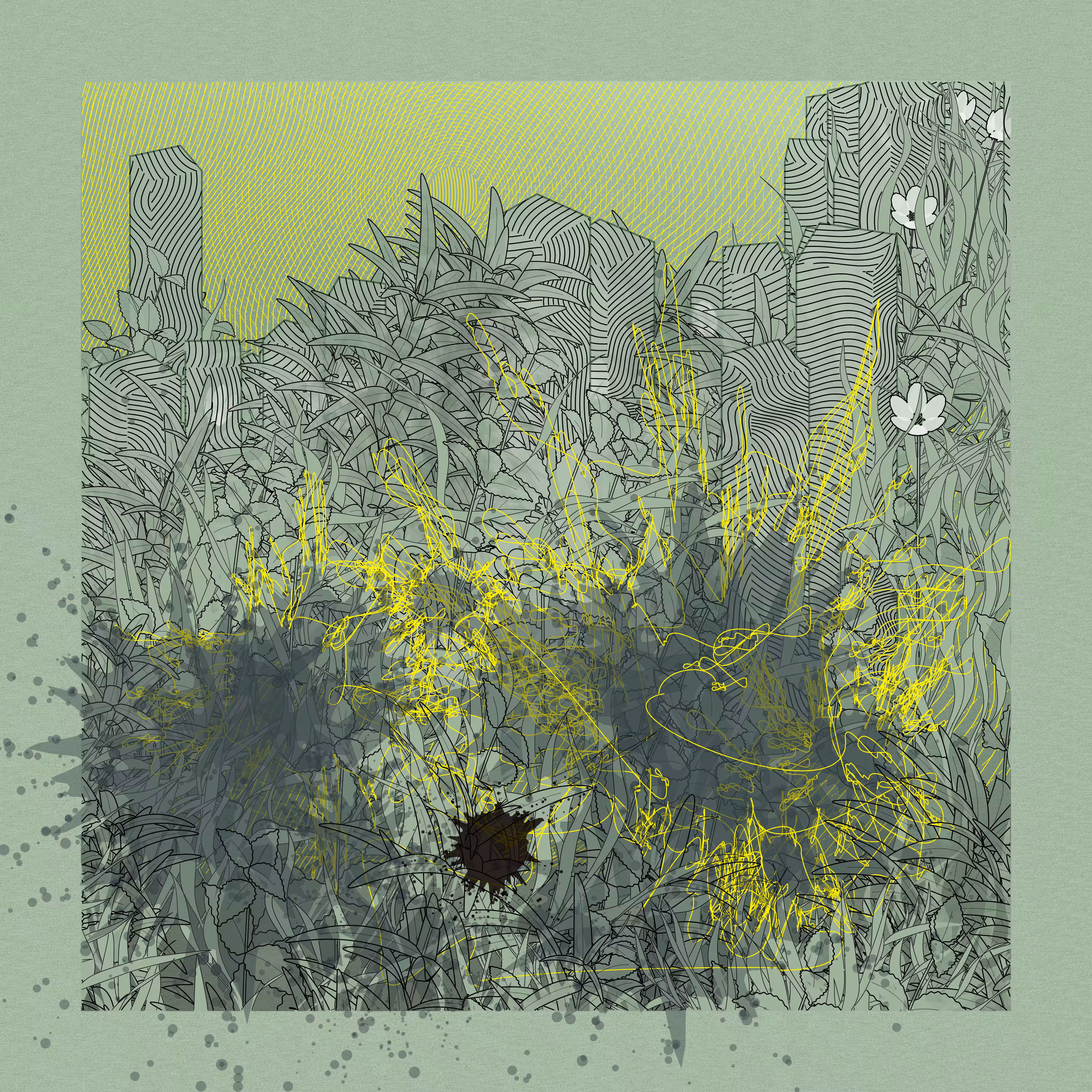 Landscape with Carbon Capture #10833