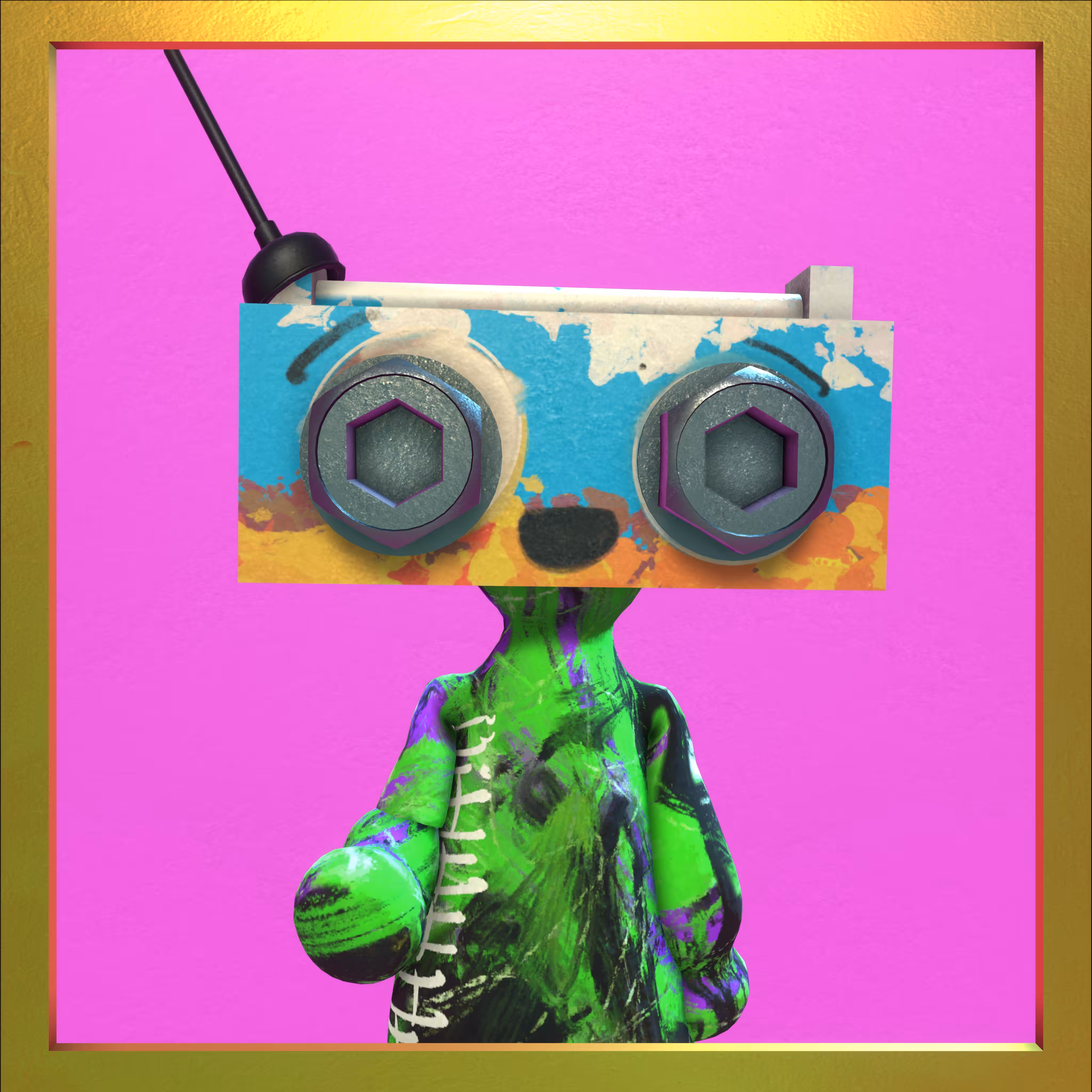 Boomboxhead #36