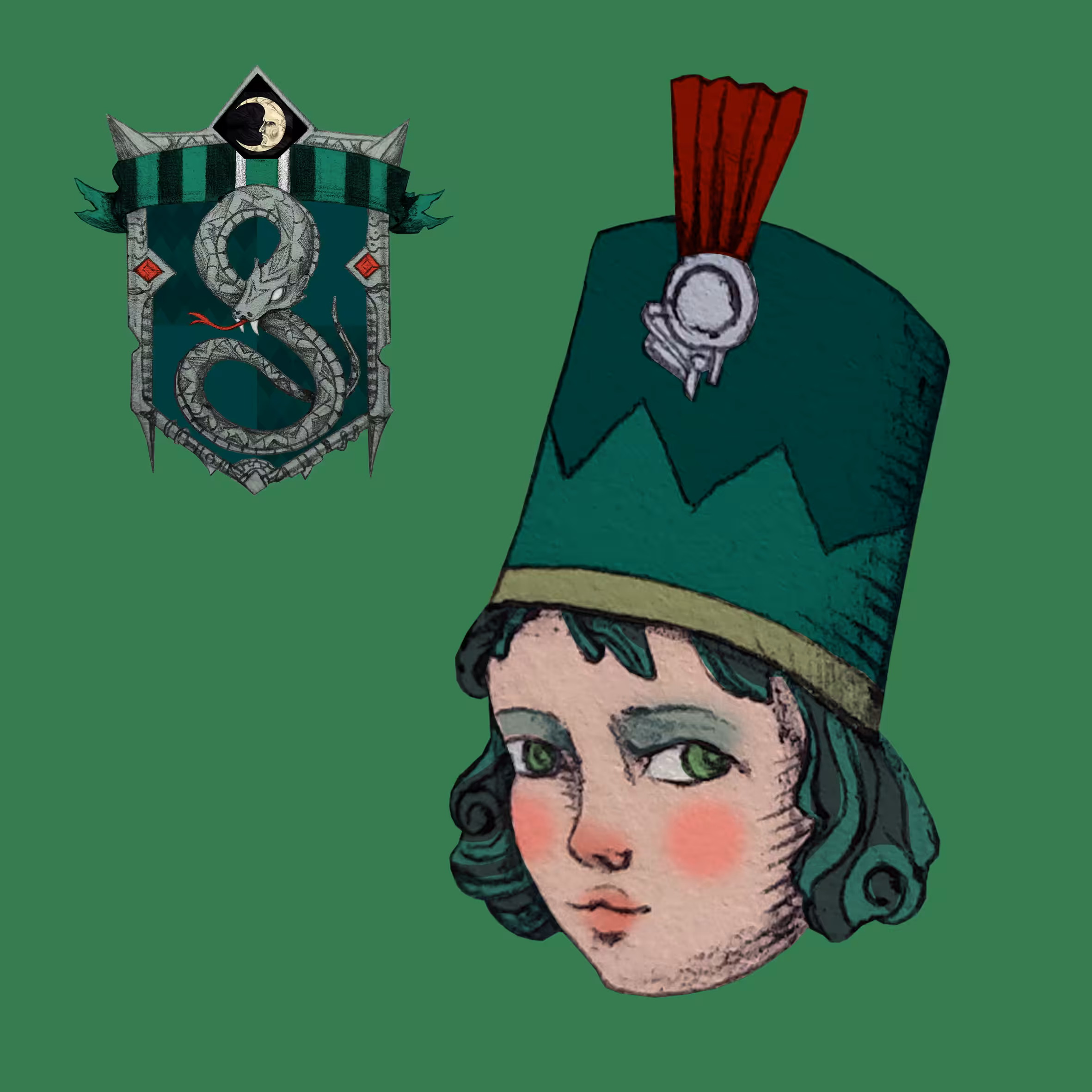 Hogwarts Witchcrafts: Bertie Bott - Slytherin 