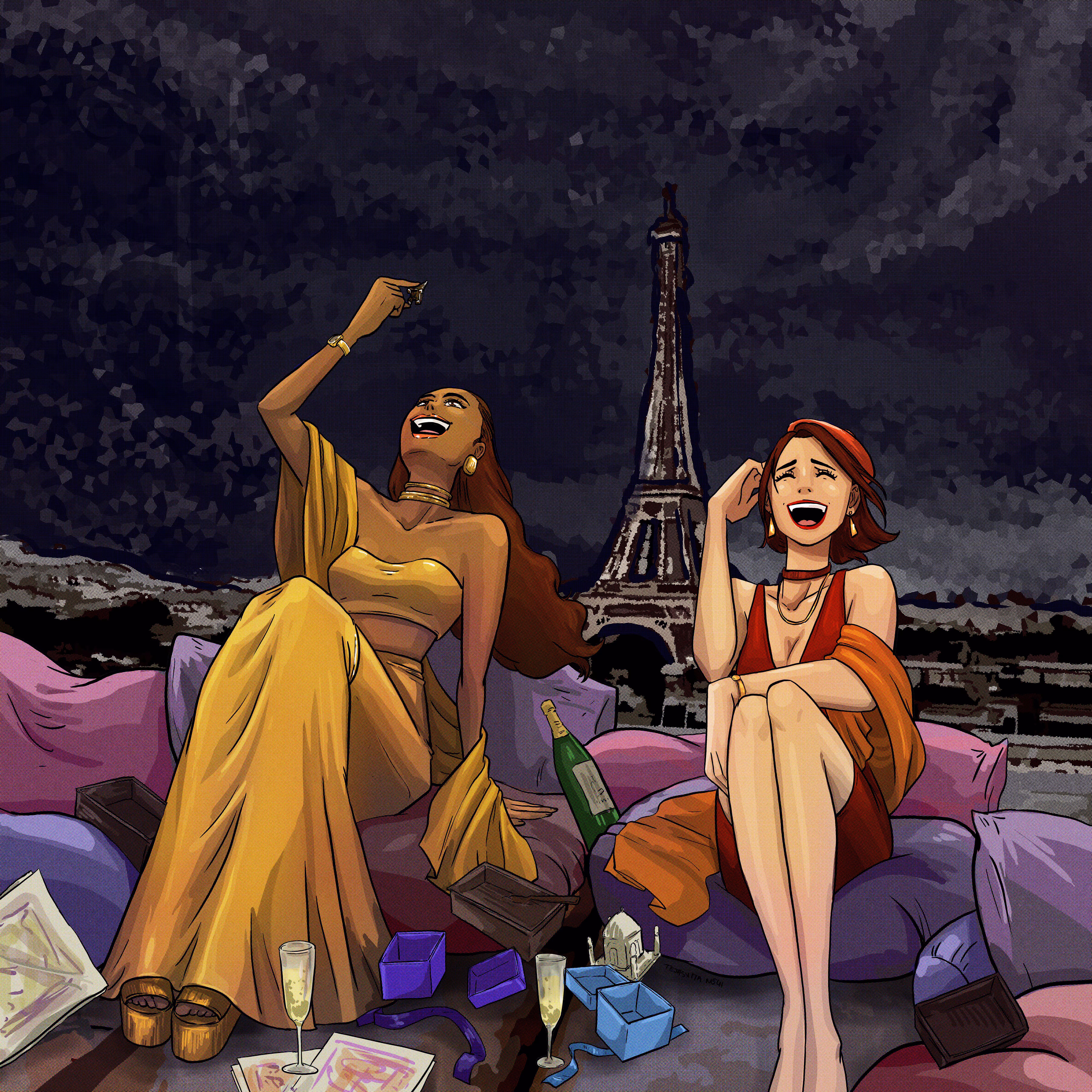 Night in Paris