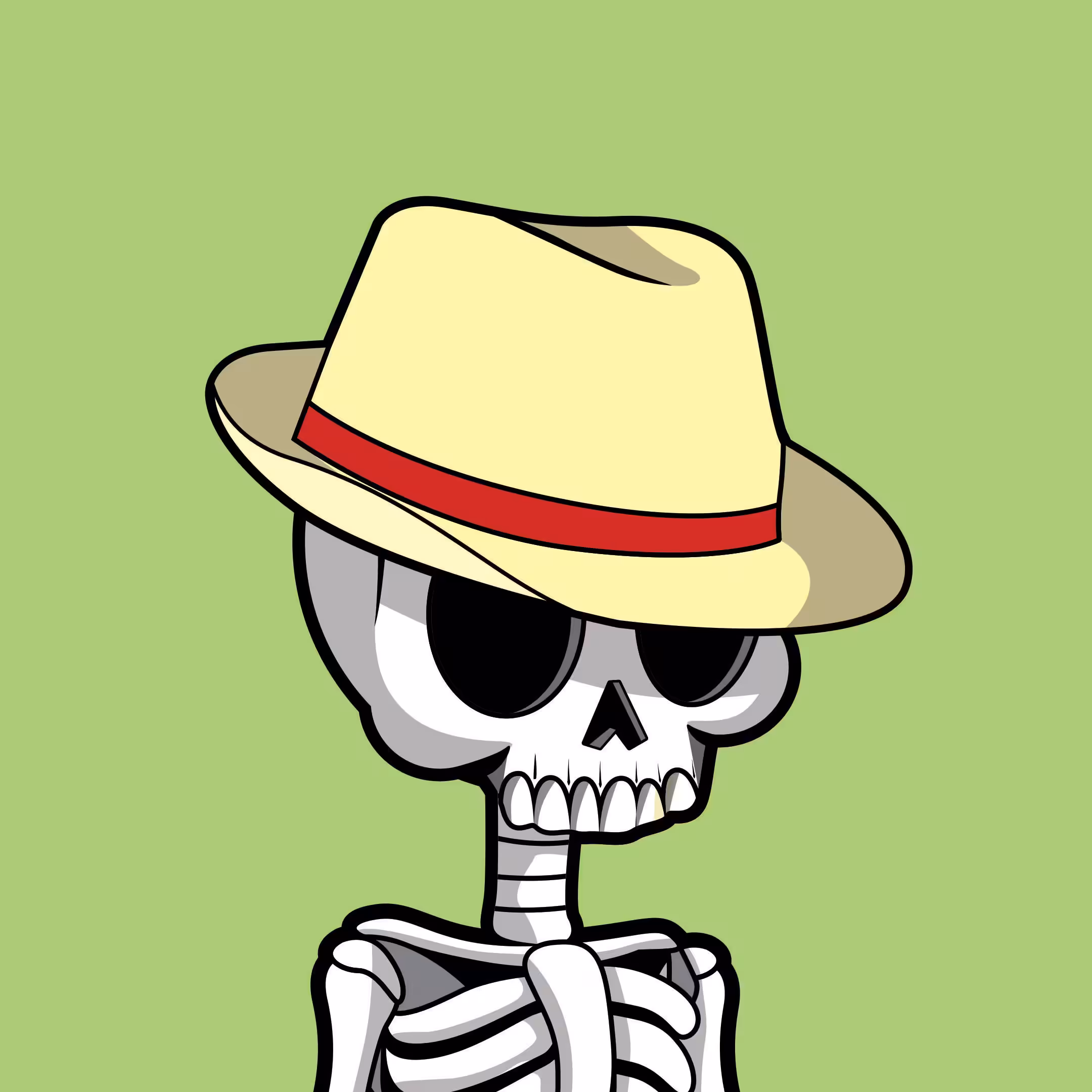 Edgar The Skeleton Fedora #9