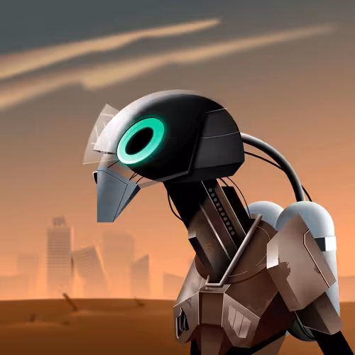 Savage Droids: COMMUNITY Dark Droid B-3198