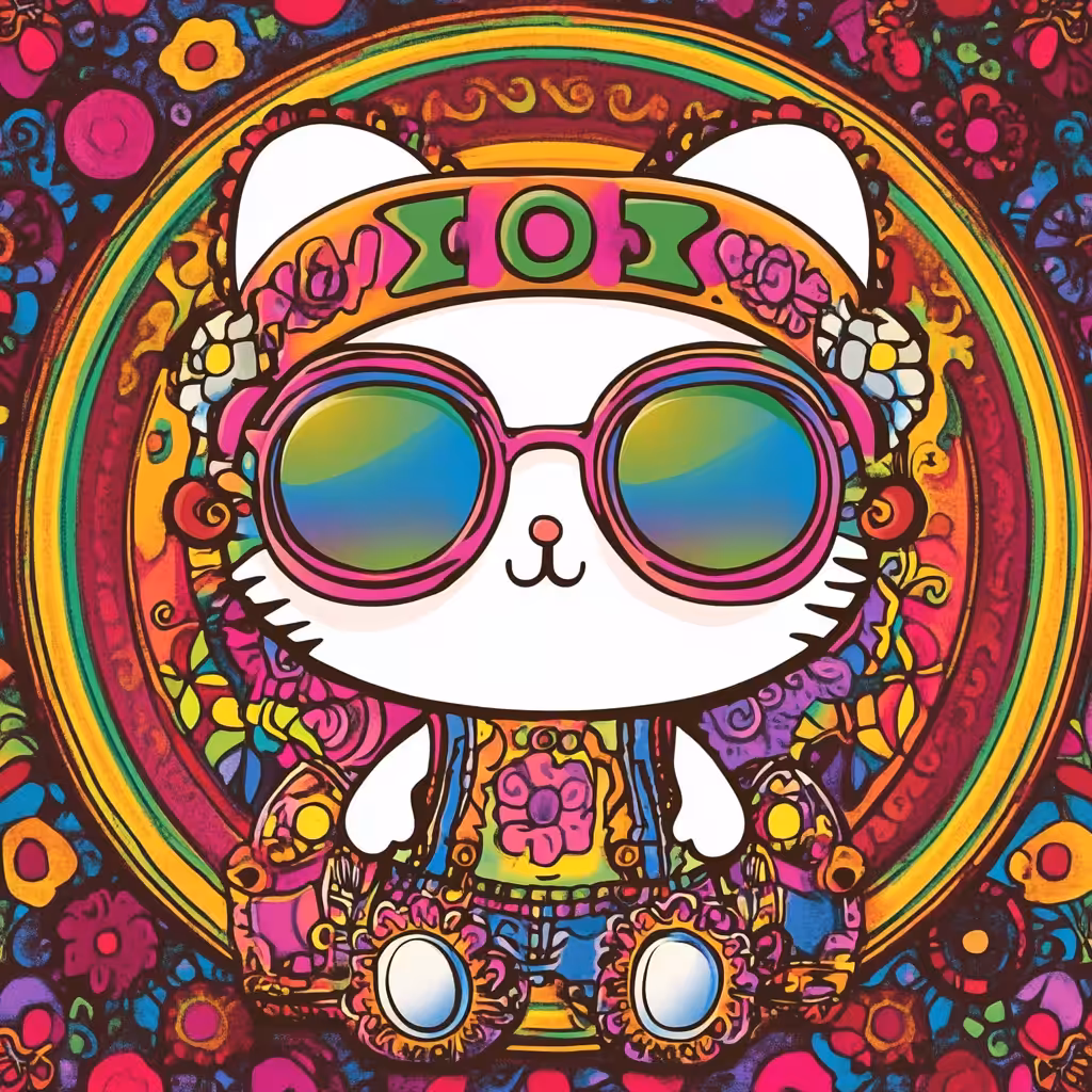 Hippie Kitty