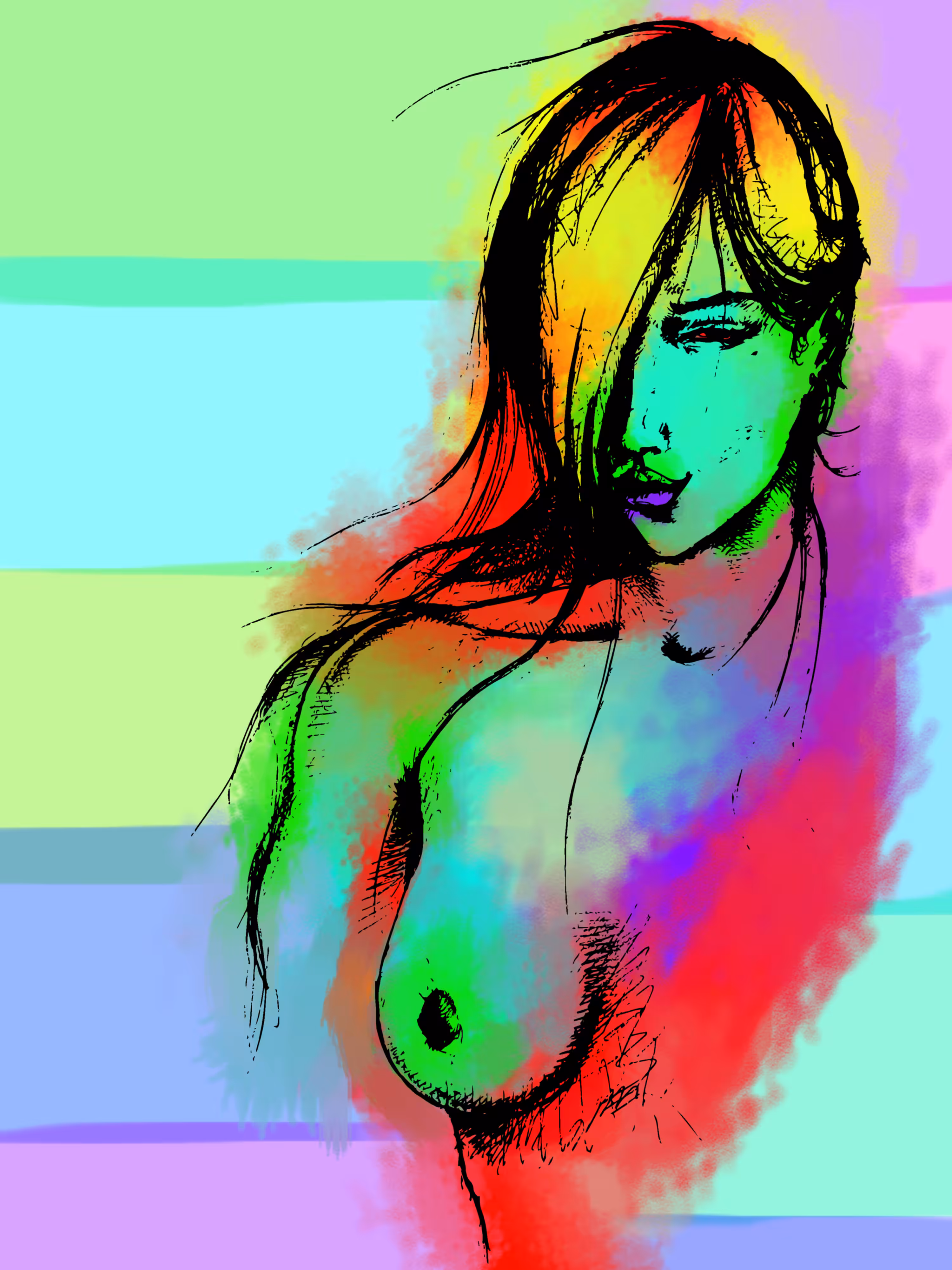 Ephemeral woman