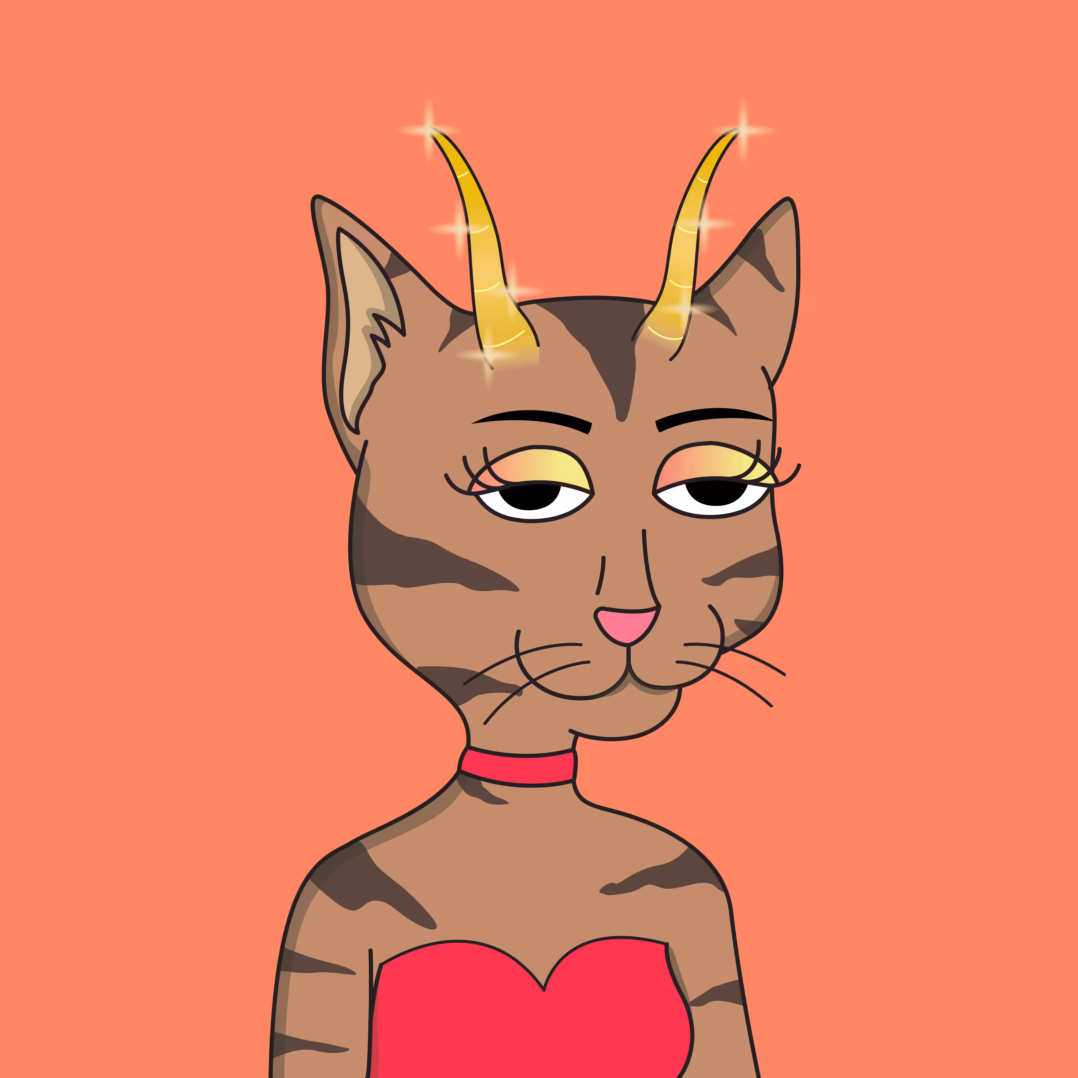 Girl Cat #22