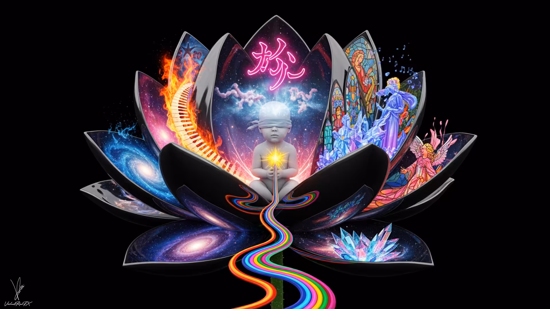 Bloom of the Inner Cosmos