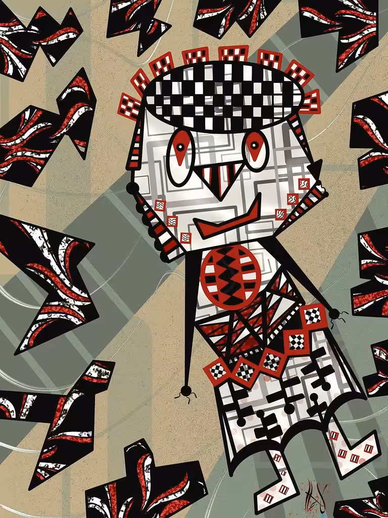 Patchwork Marionette