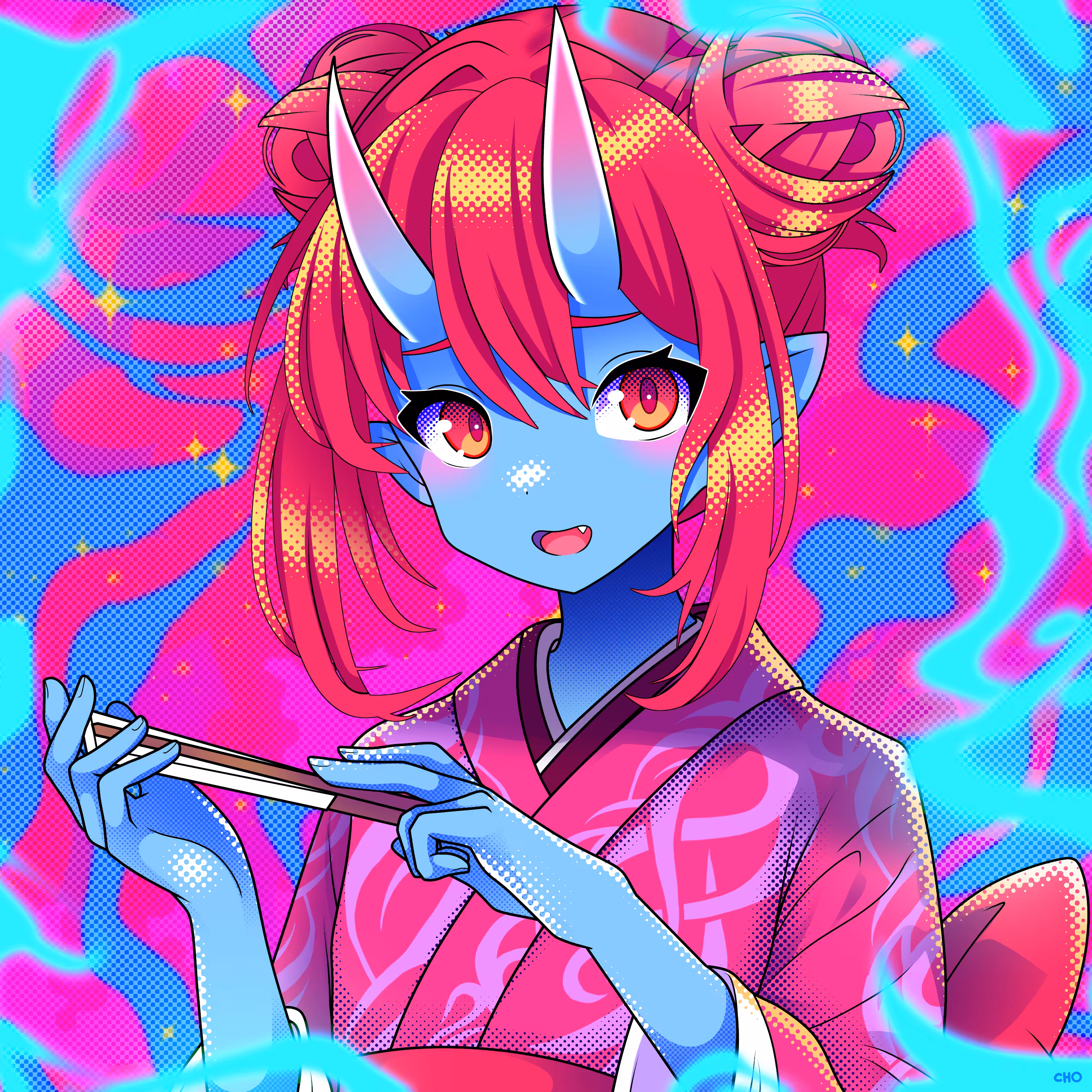 Cho's Demons: Kimono Oni 