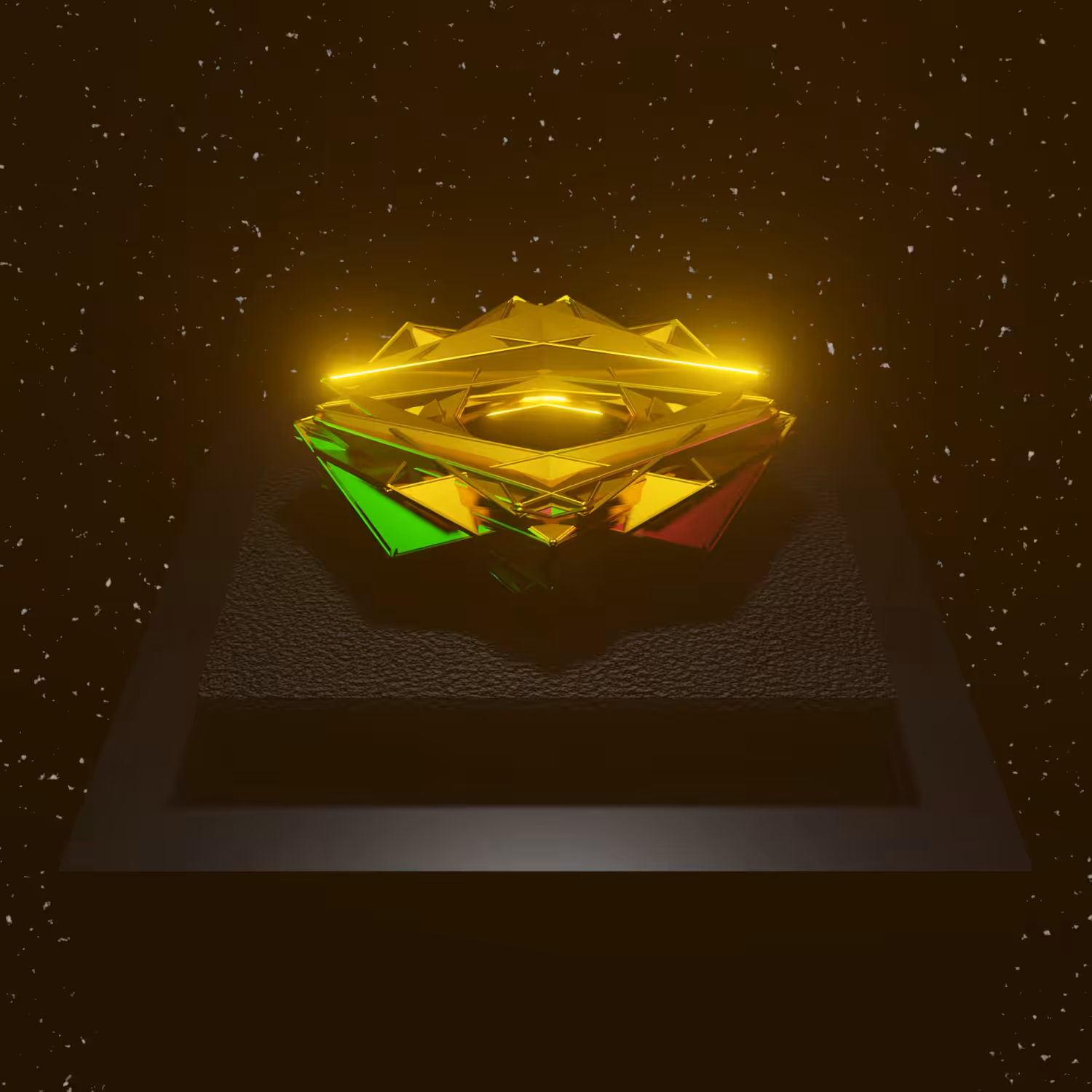 Celestial Gem #3 Golden Lattice