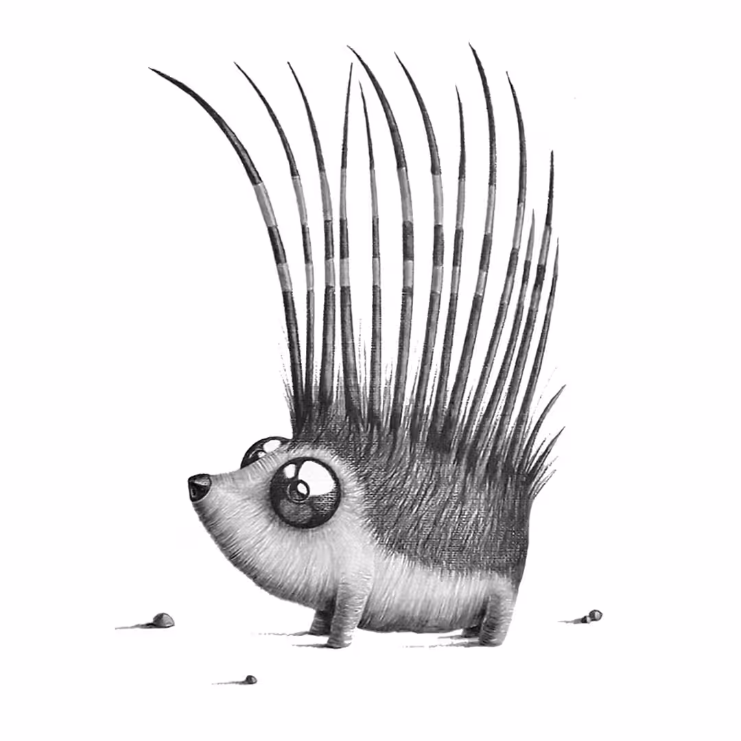 PORCUPINE grayscale