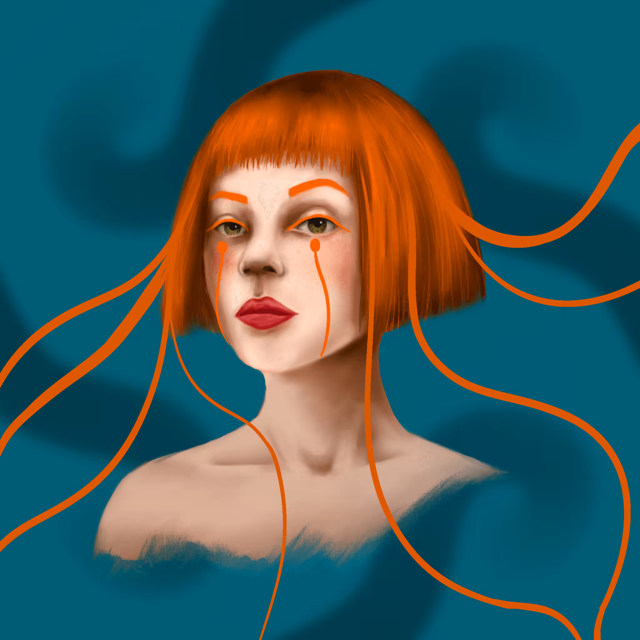 Orange Woman