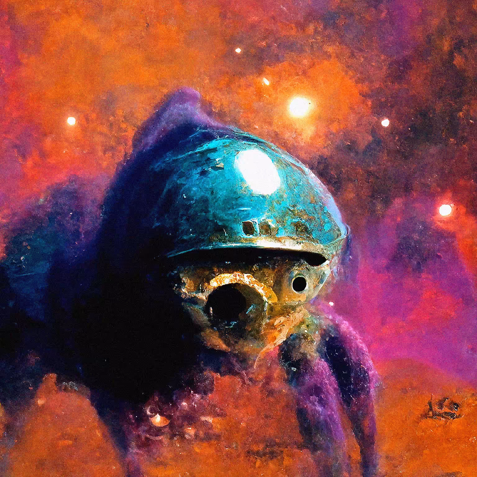 Crusty Cosmonaut Series #4