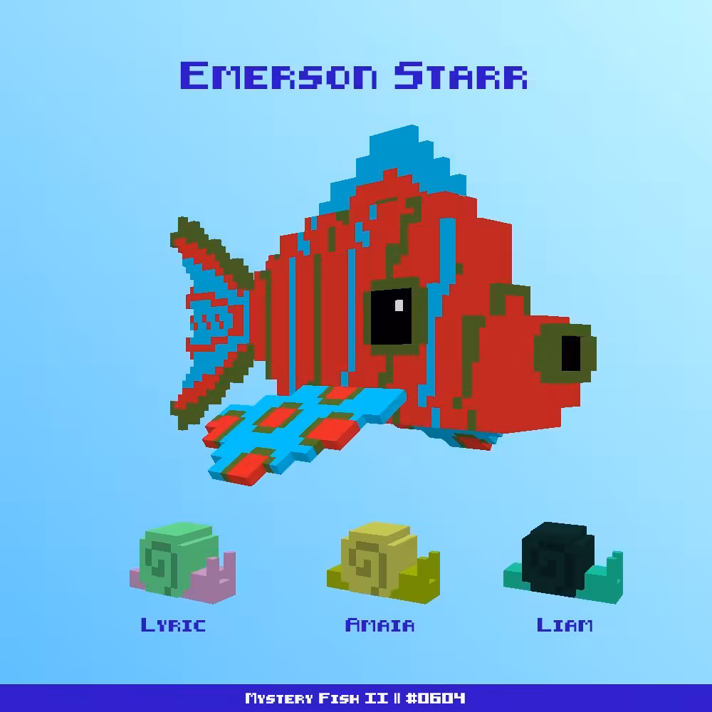 Emerson Starr :: Mystery Fish 0604/1000 