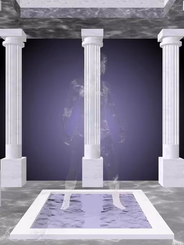 HeavenComputer: The Fading Shooter Pastel Pearl Woman #4470