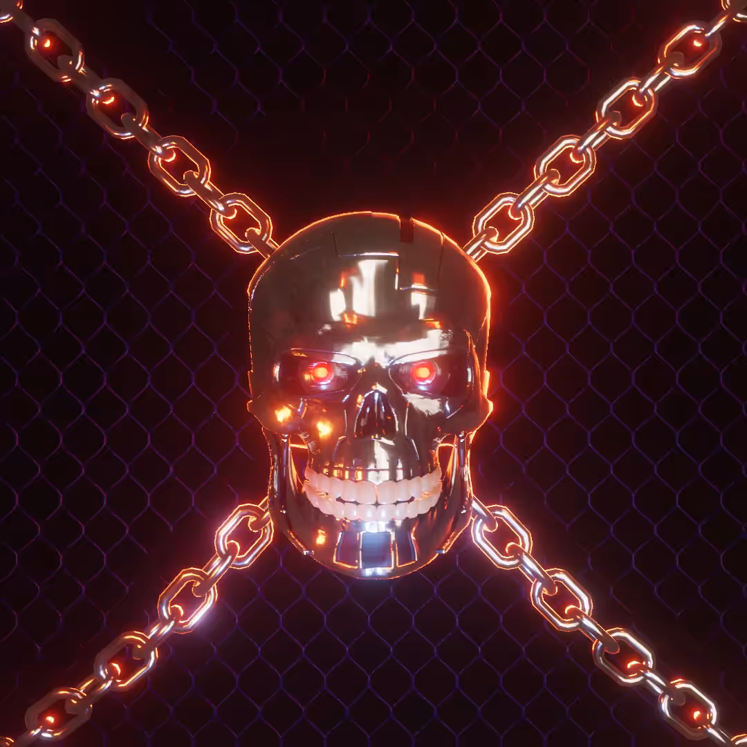 Scull Robot - Gold Collection!