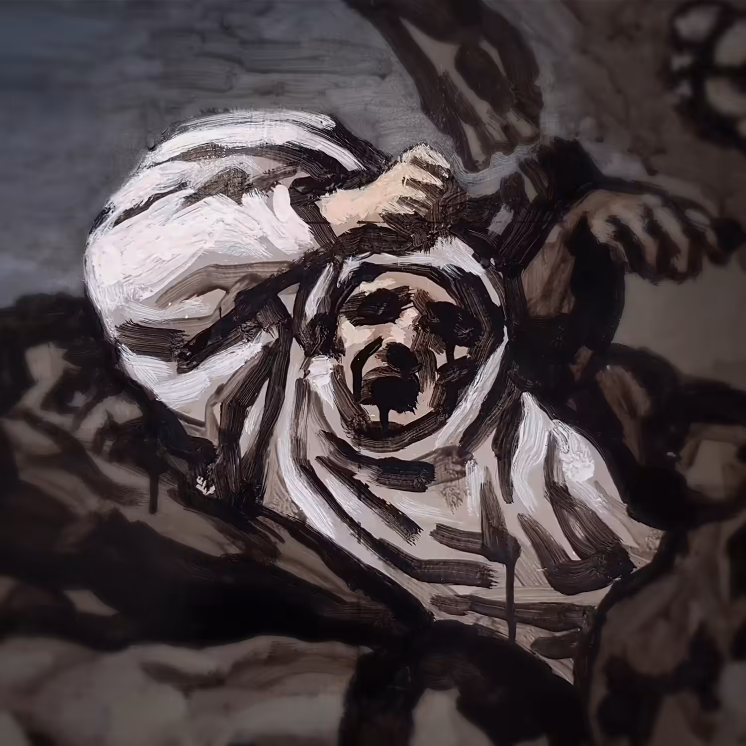 378 - A soul on the way to the underworld in Charon's boat 24