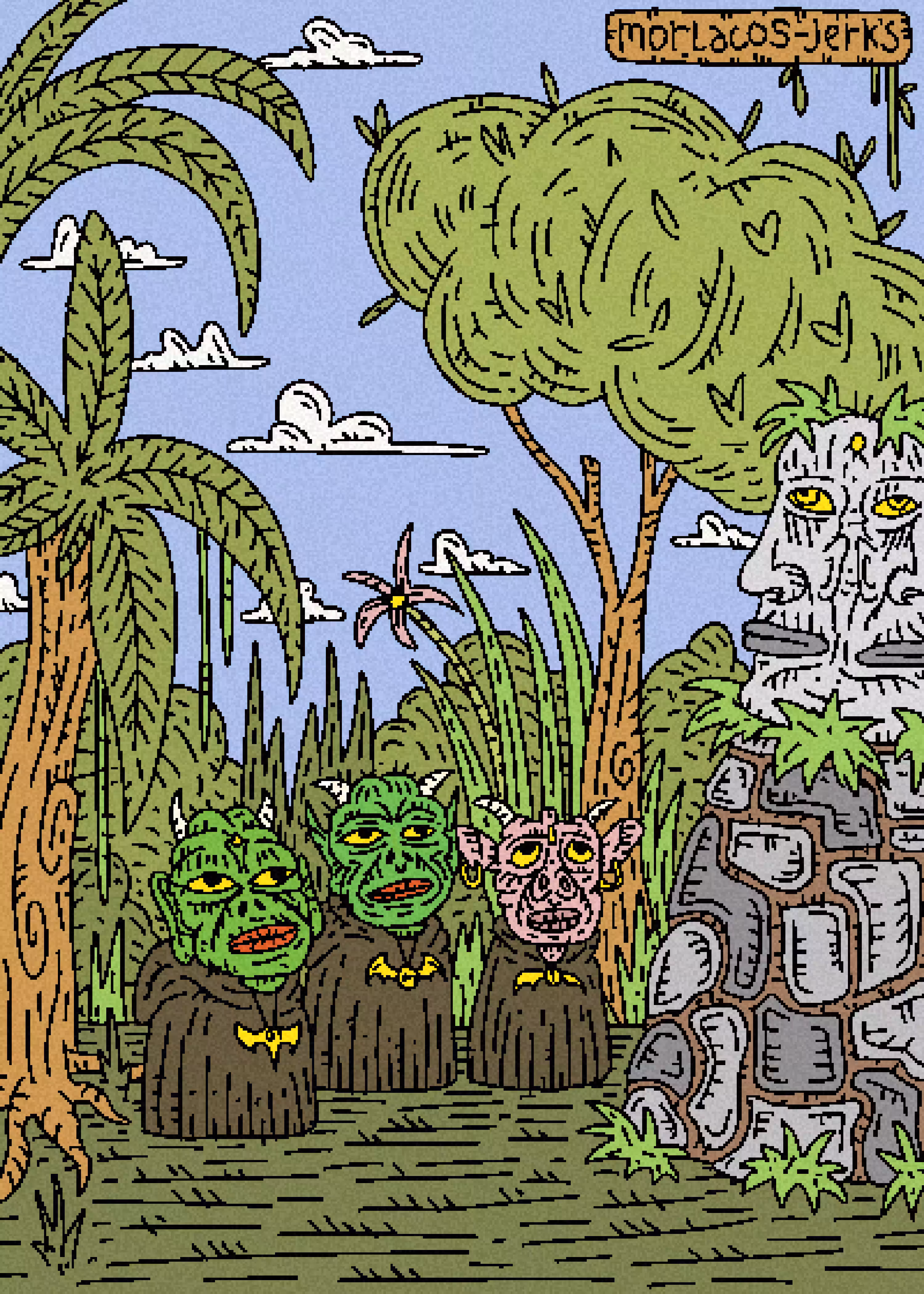 #001 Jerk's Jungle