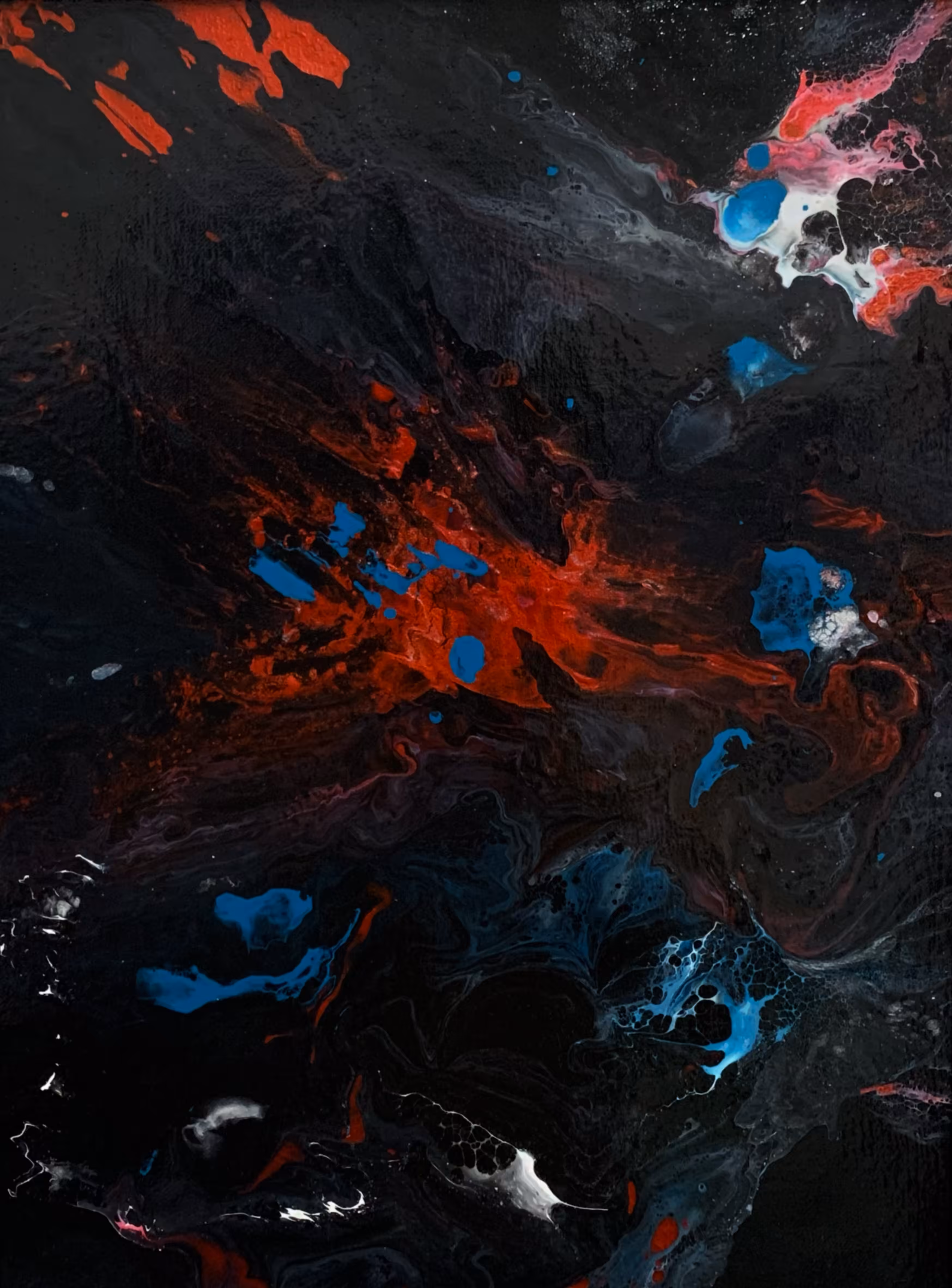 Abstract fluid art. 
