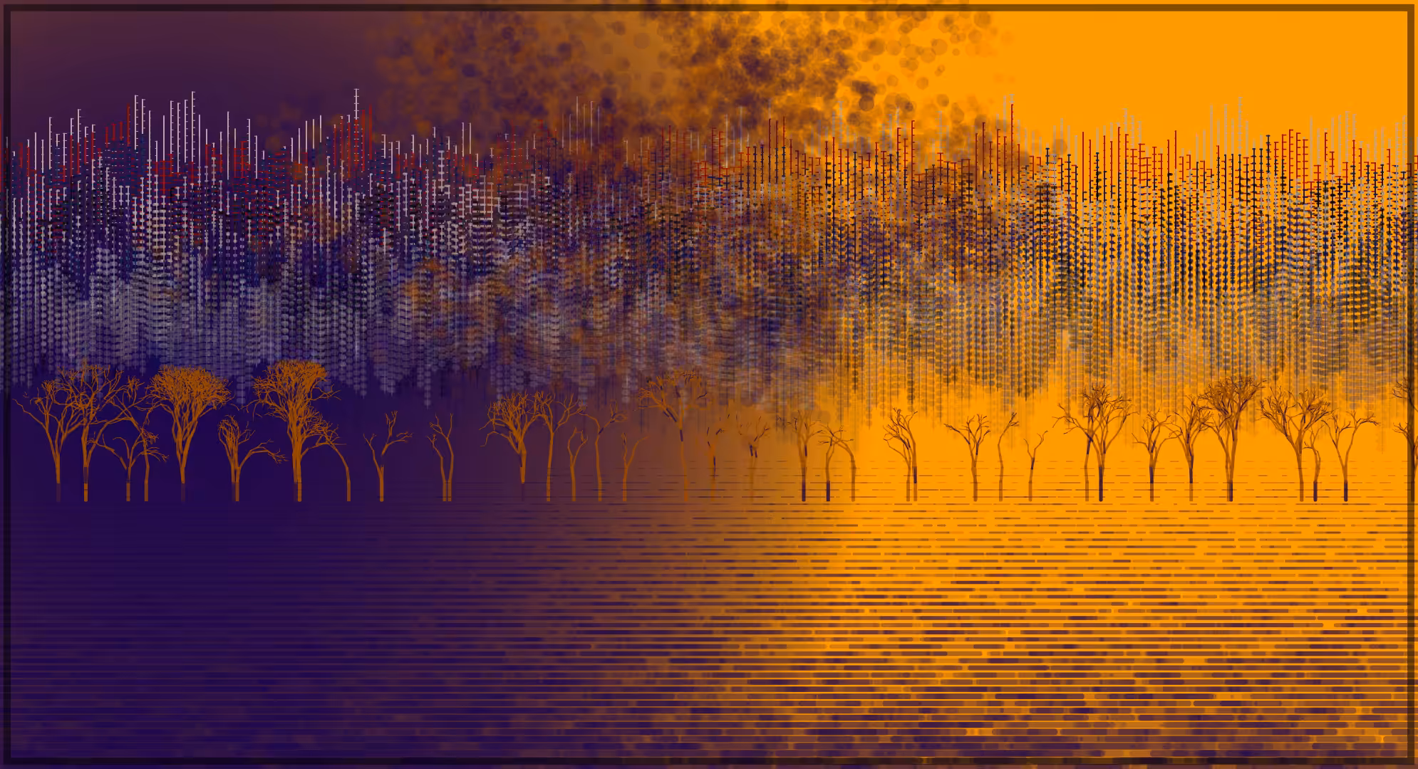 In The Distance - Tree Brush #12