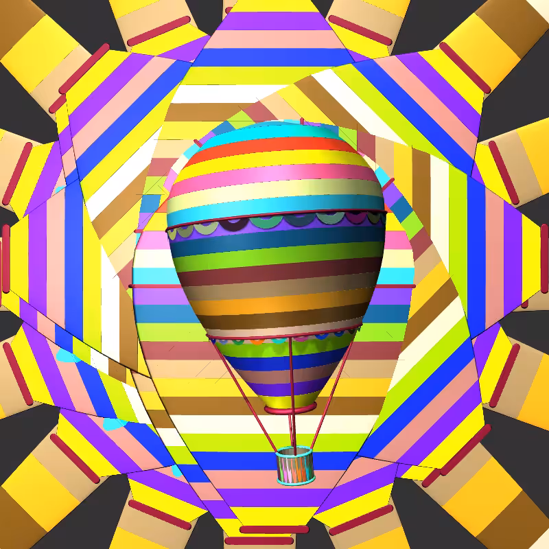 “Uncle Run” Fun Park: Balloon  #1