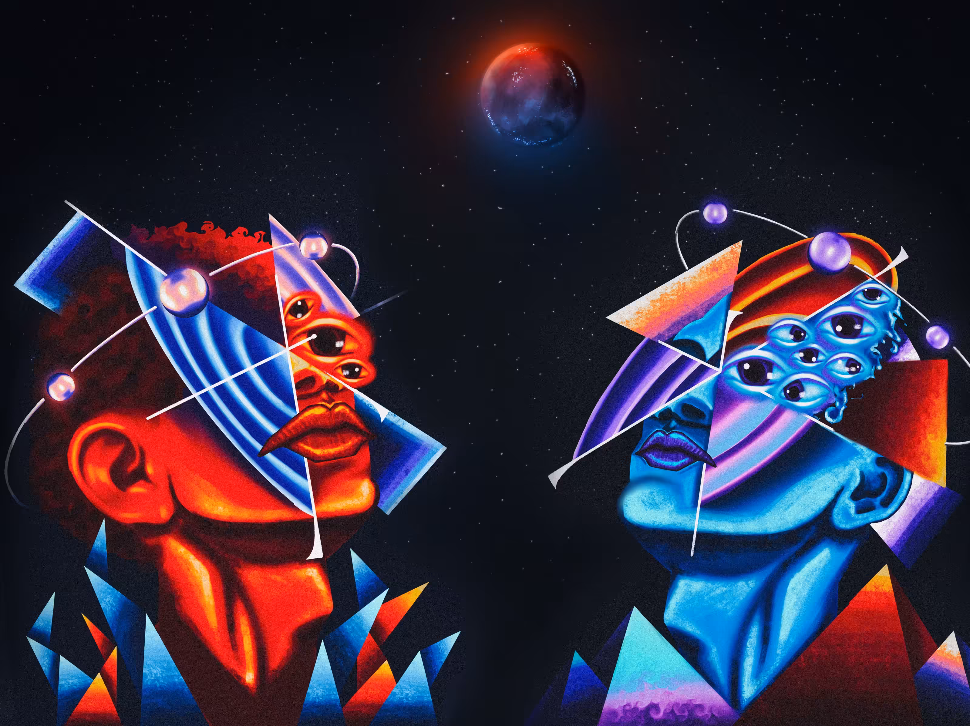 Let us watch the stars together'