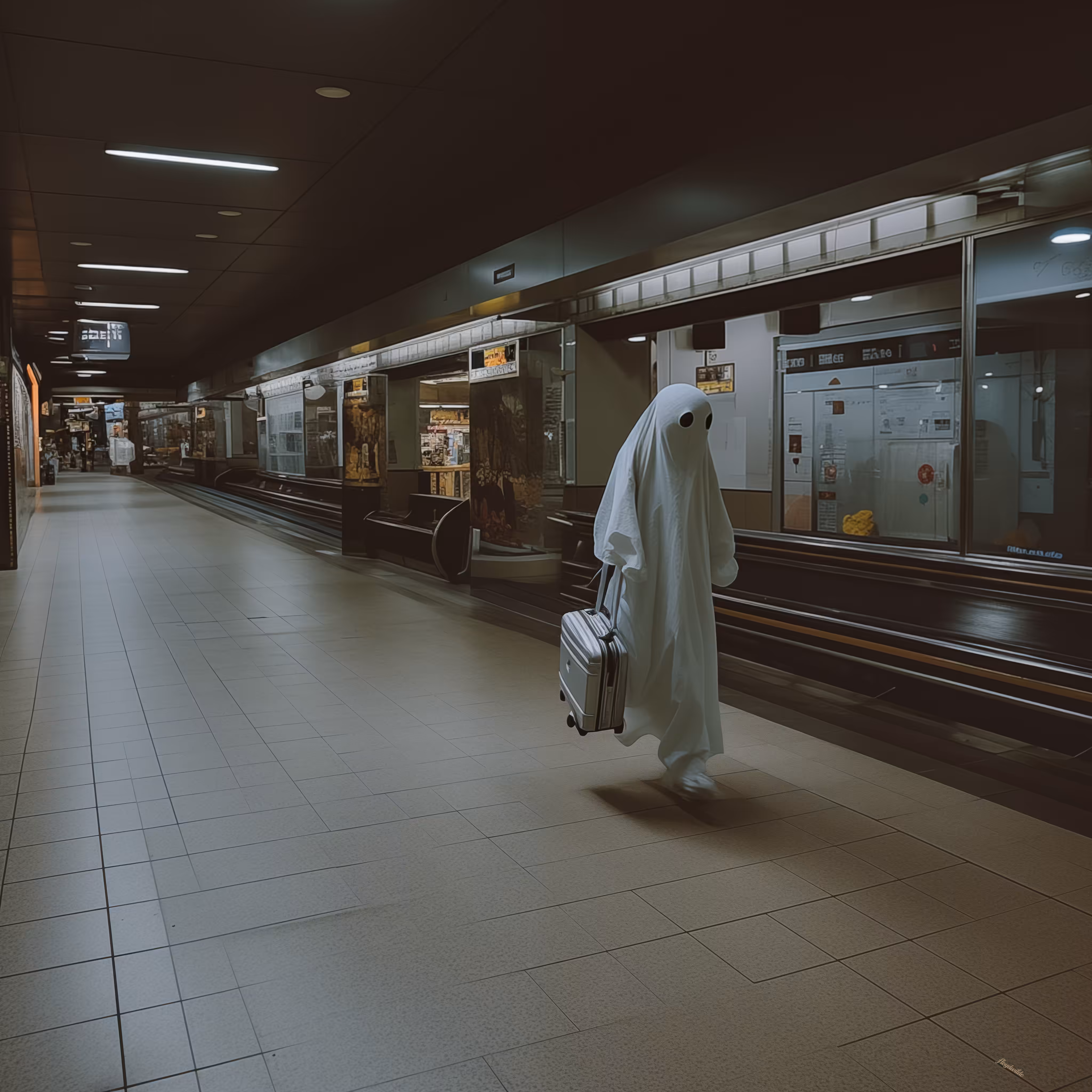 Kyoto Train Station Ghost