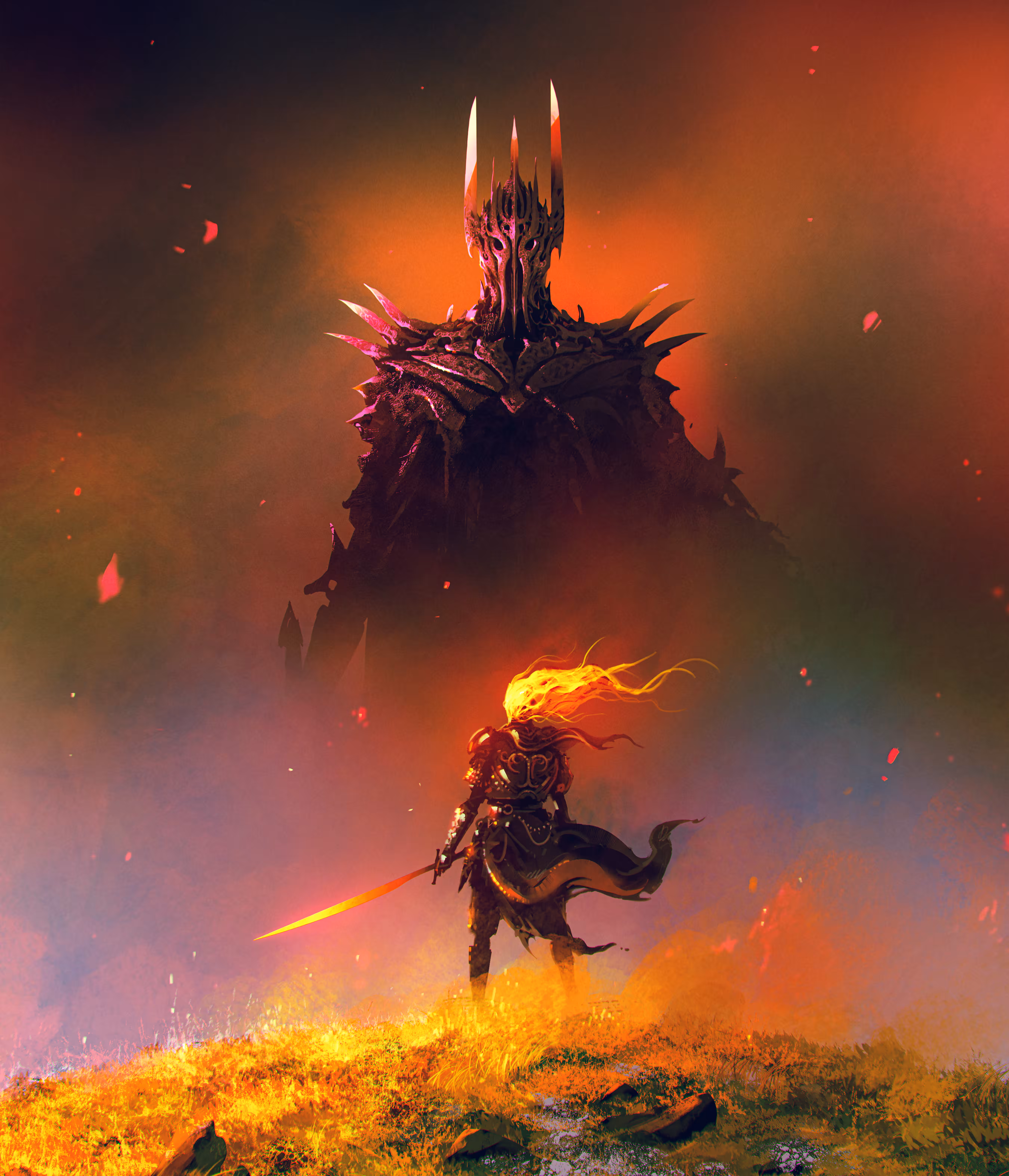 Galadriel vs Sauron