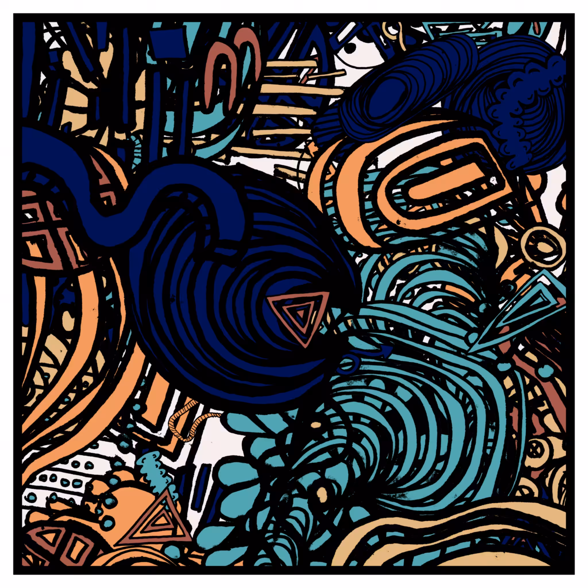 Teal Iron Elaphrosaurus #155