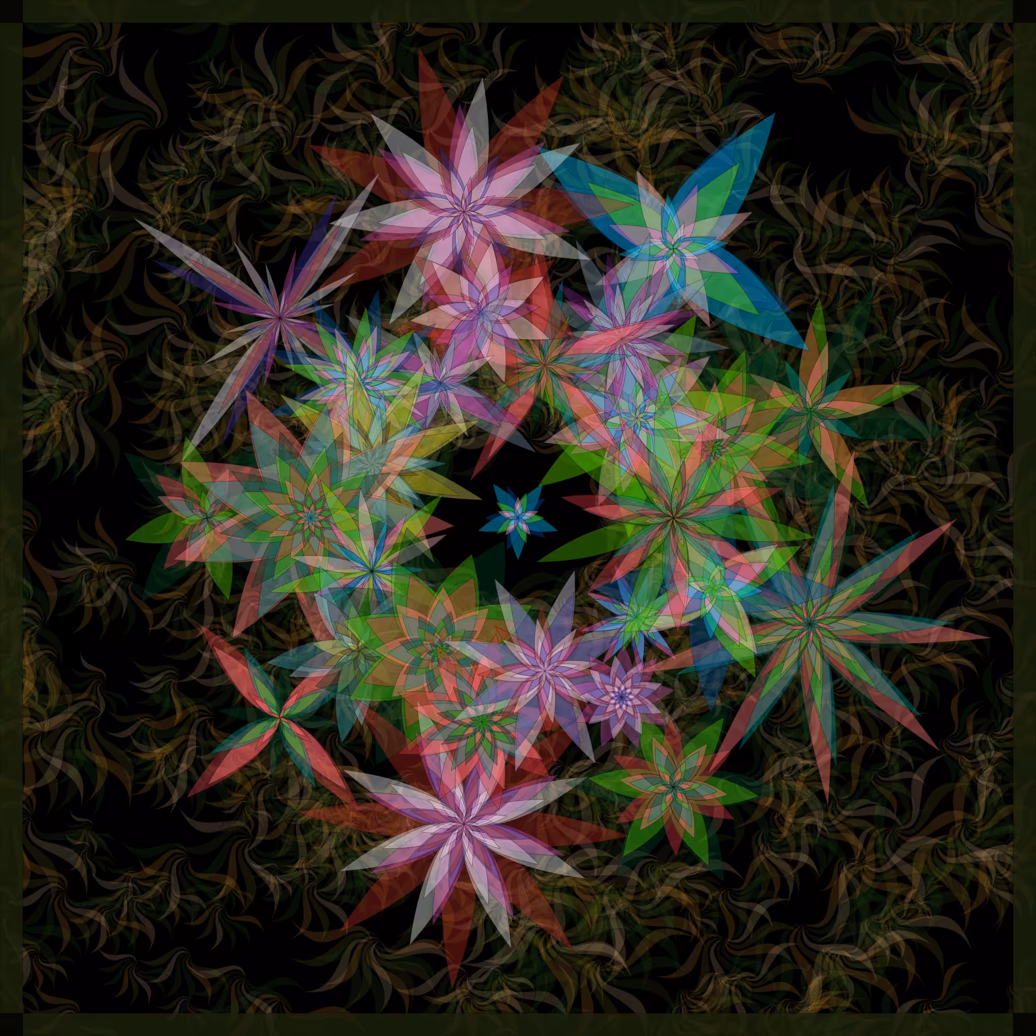 Bezier Garden #97