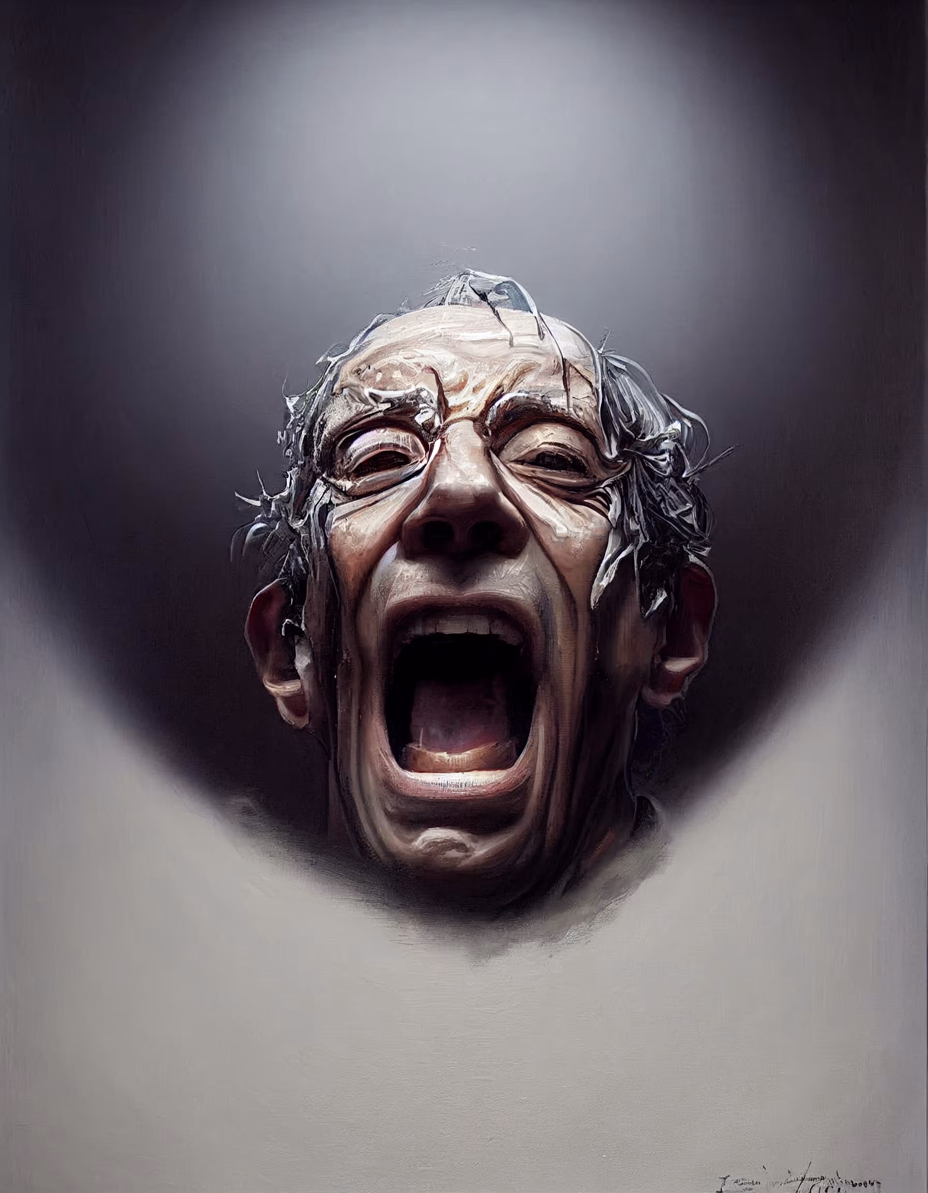 the burden, (31) - portraits of anger