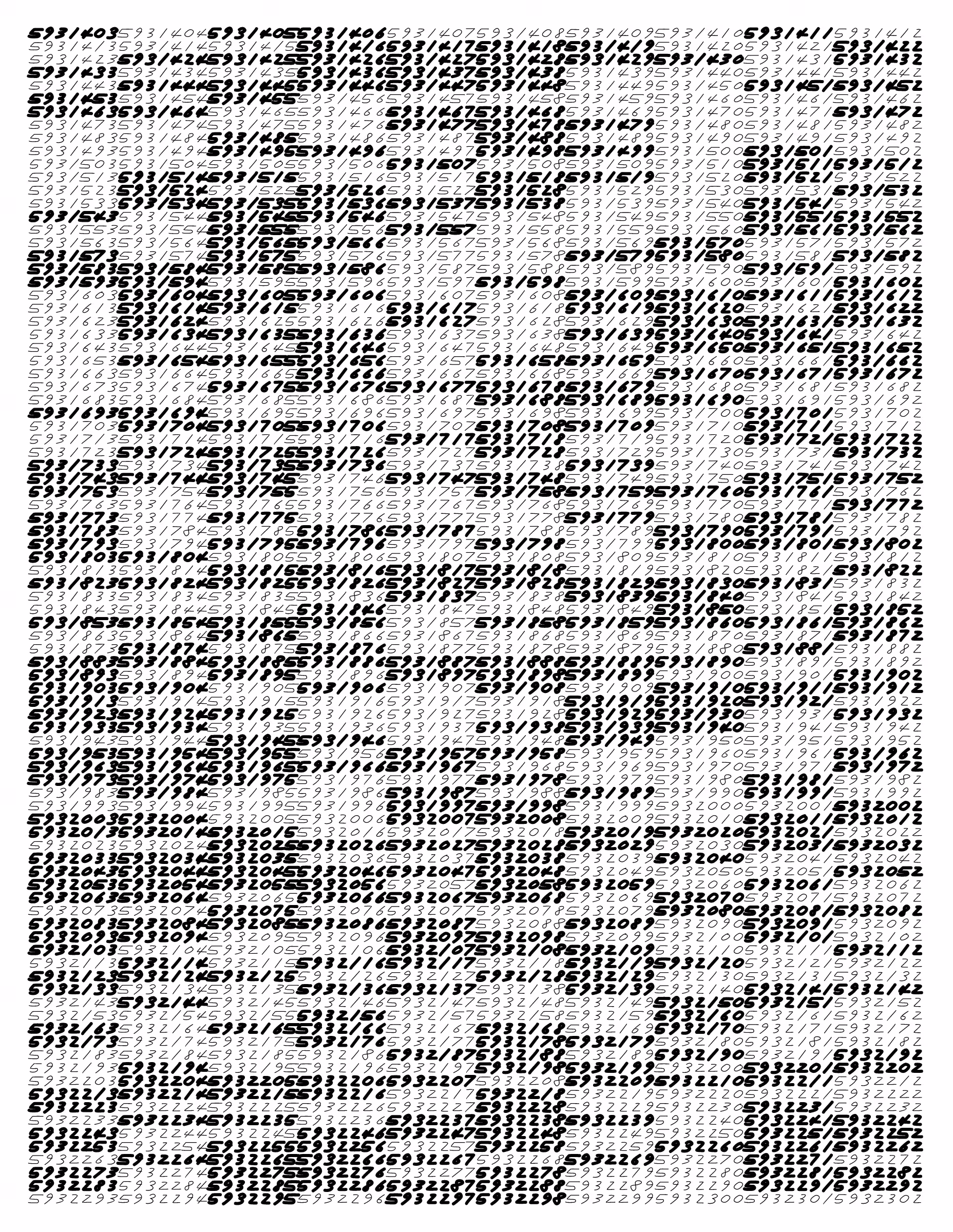 Endless (5,607,250 to Infinity) #1105