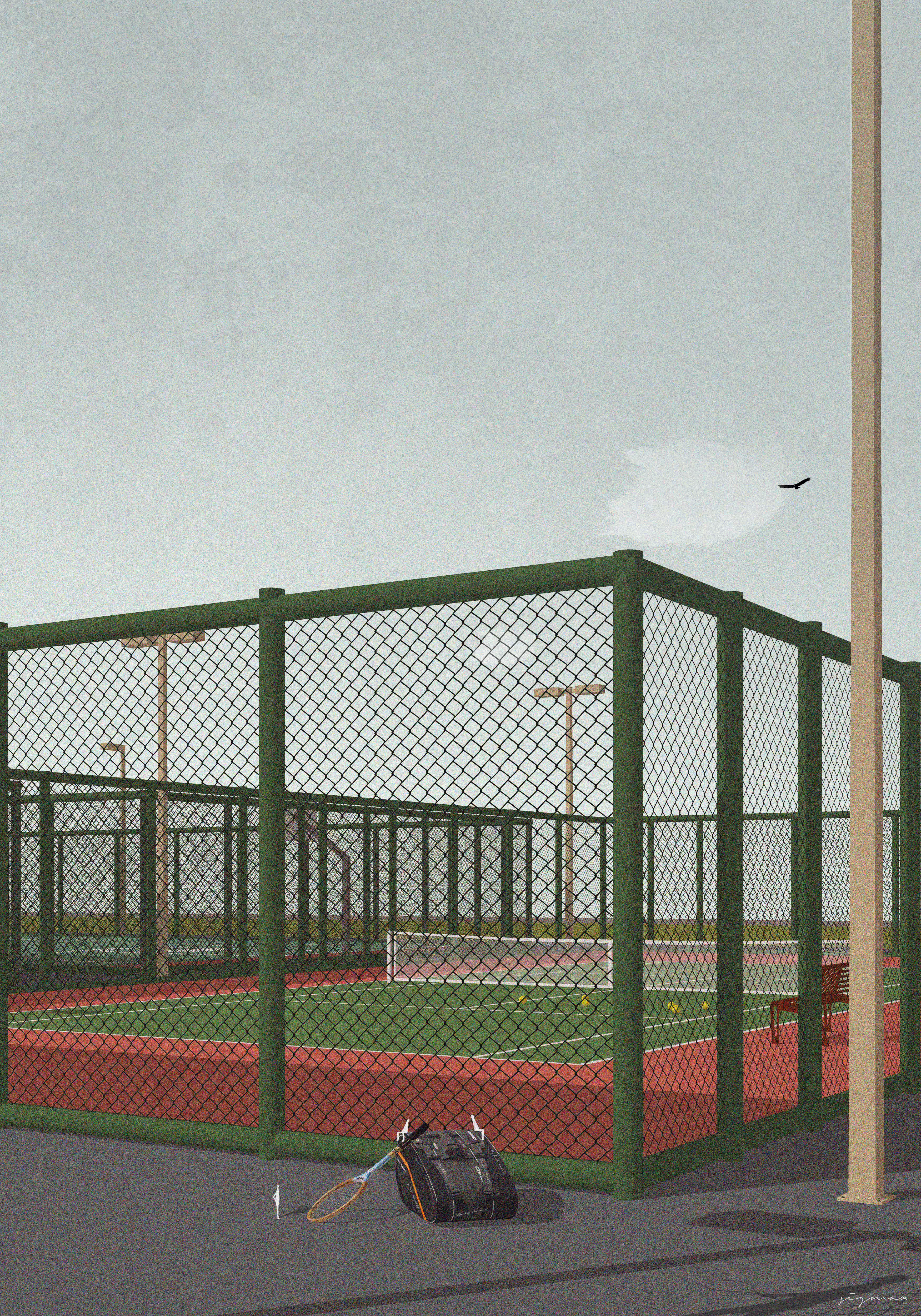 TURF   " A day by the court "
