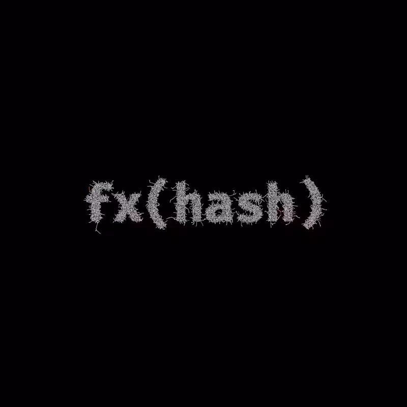 FXHASH Logo with Features #967