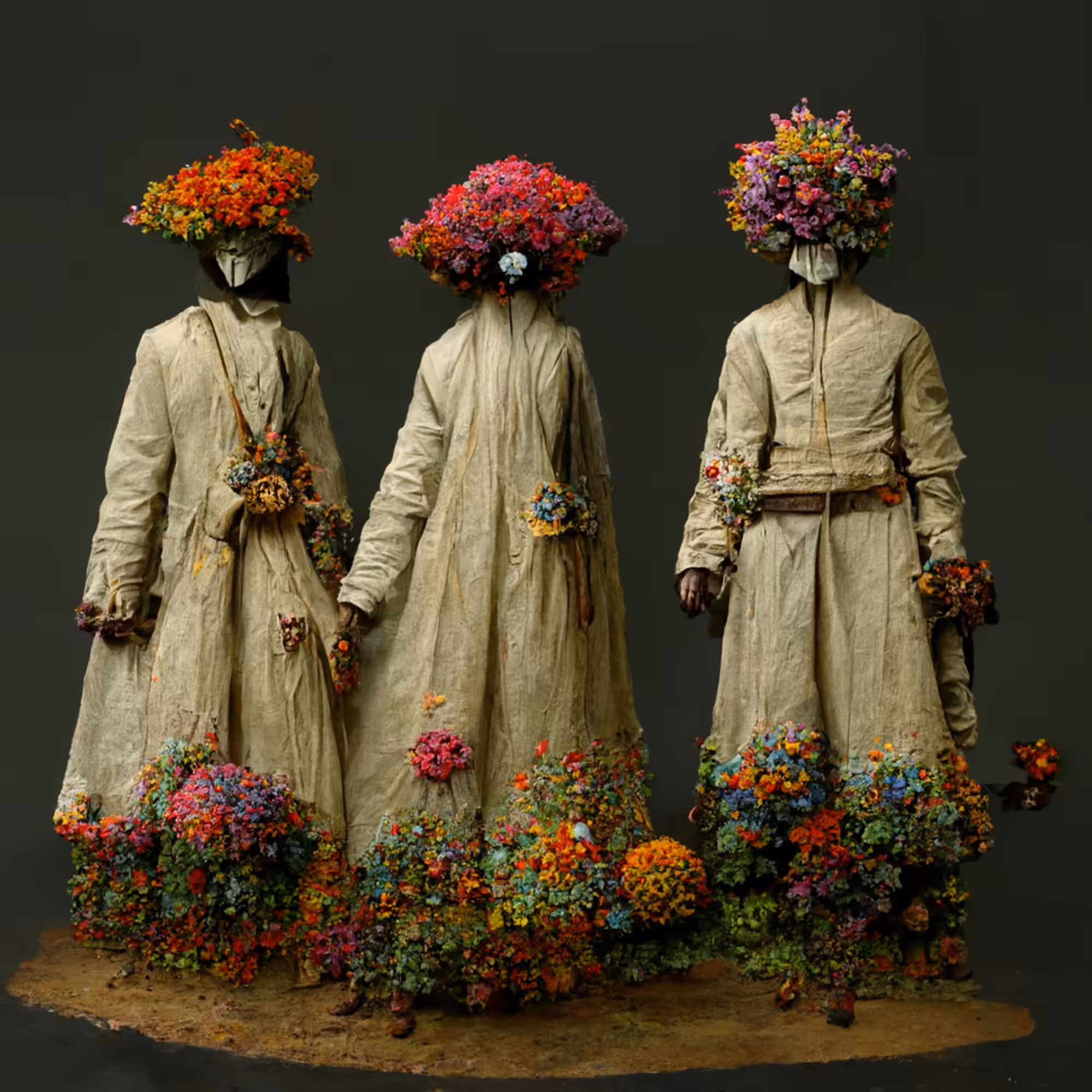 Vera Fine Art Editions: 3 Flower Frens