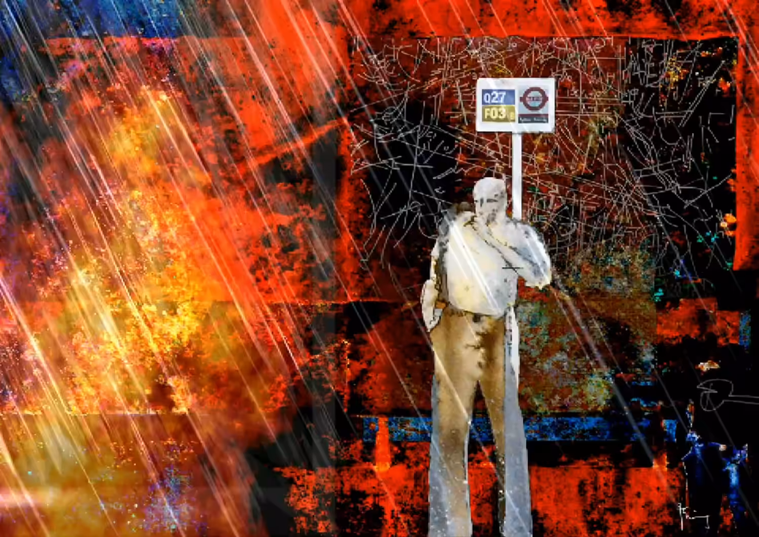 Man in sepia, you missed the bus to Hell - Video