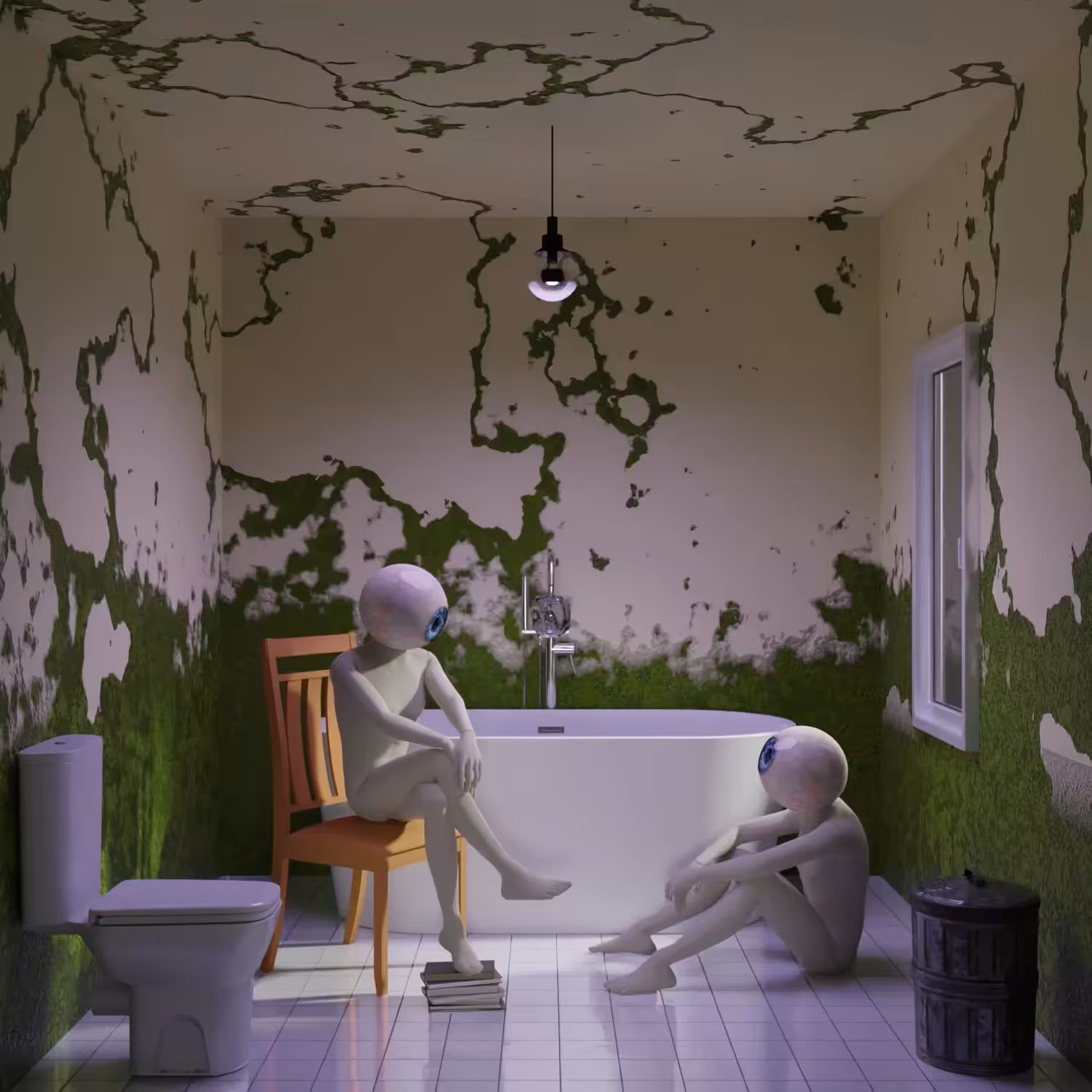 roomwater (1): the conversation of two eye