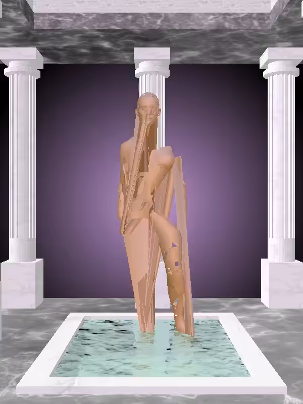 HeavenComputer: The Loser Metallic Brick Woman #7696