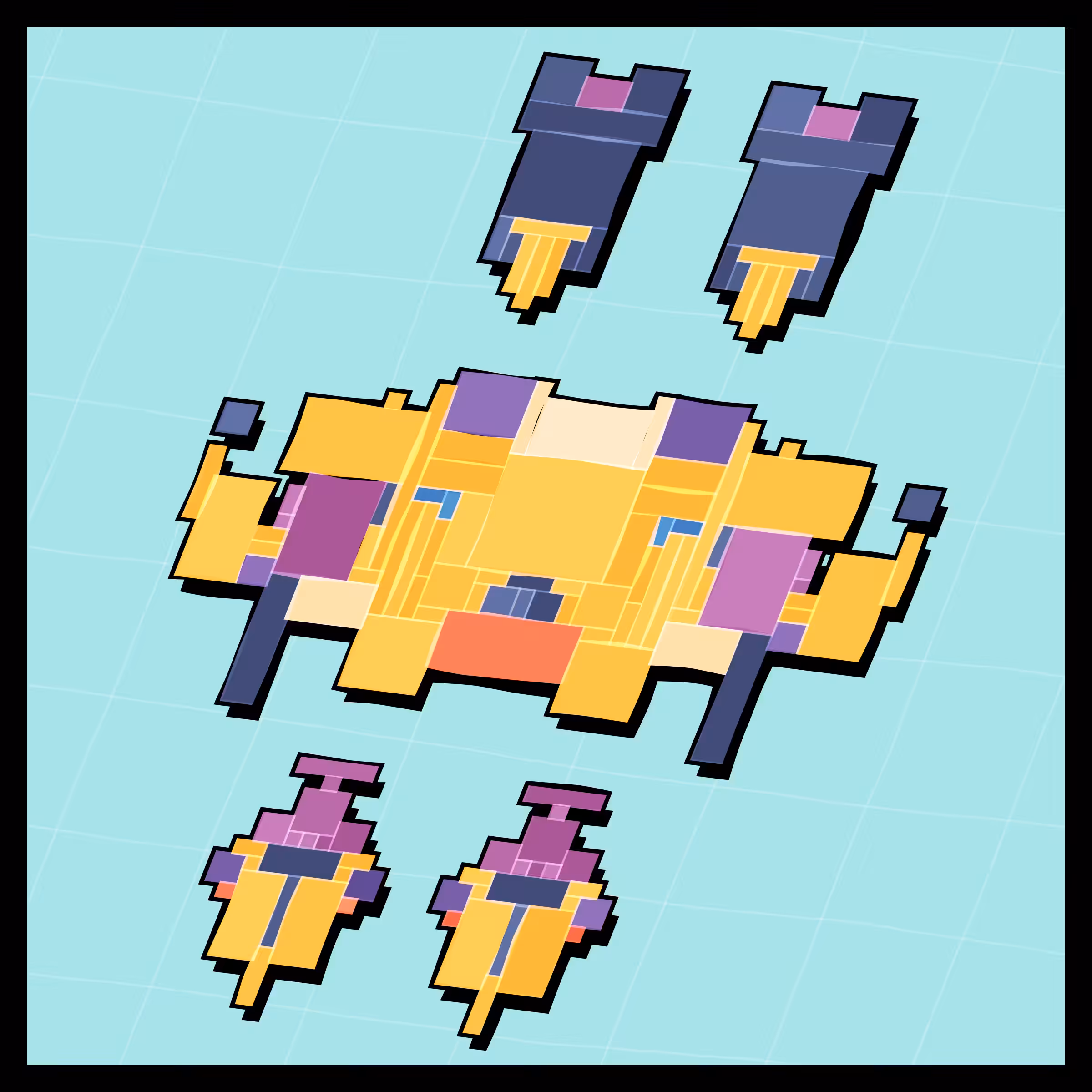 Paper Armada #2701