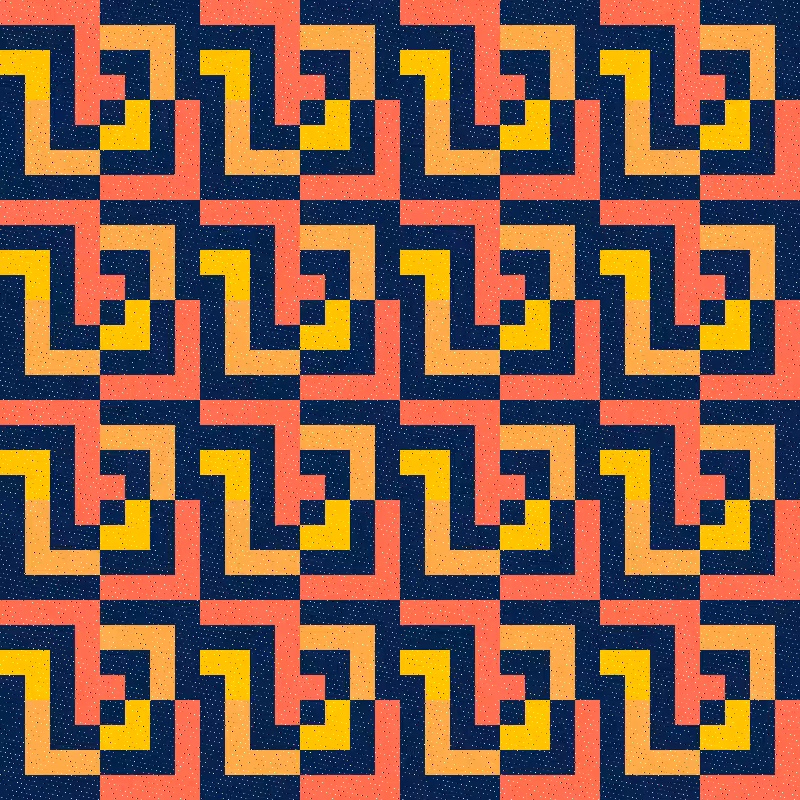 Regular Tile painting #34