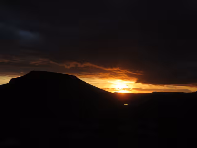 Darkness at Sunset