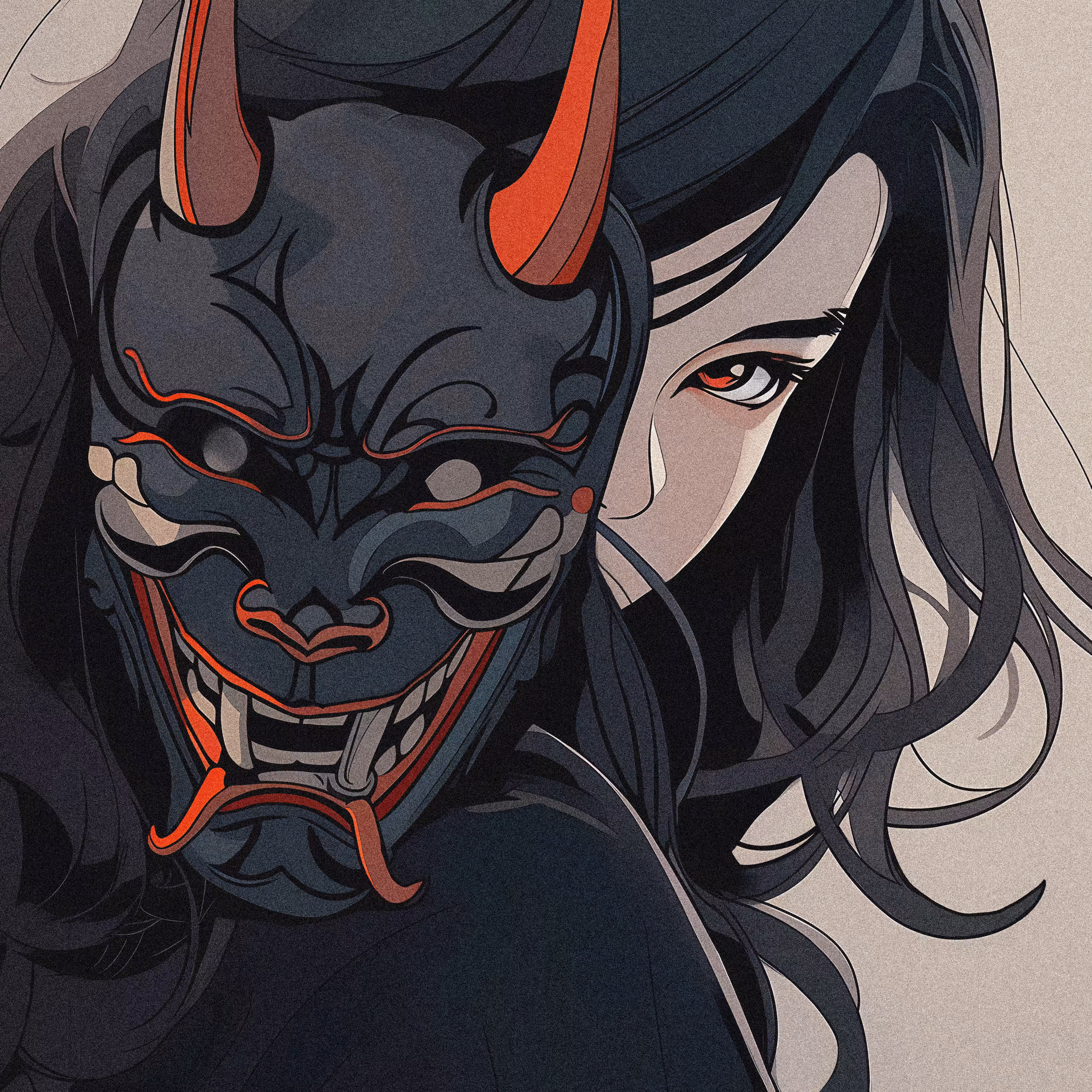 Behind the mask
