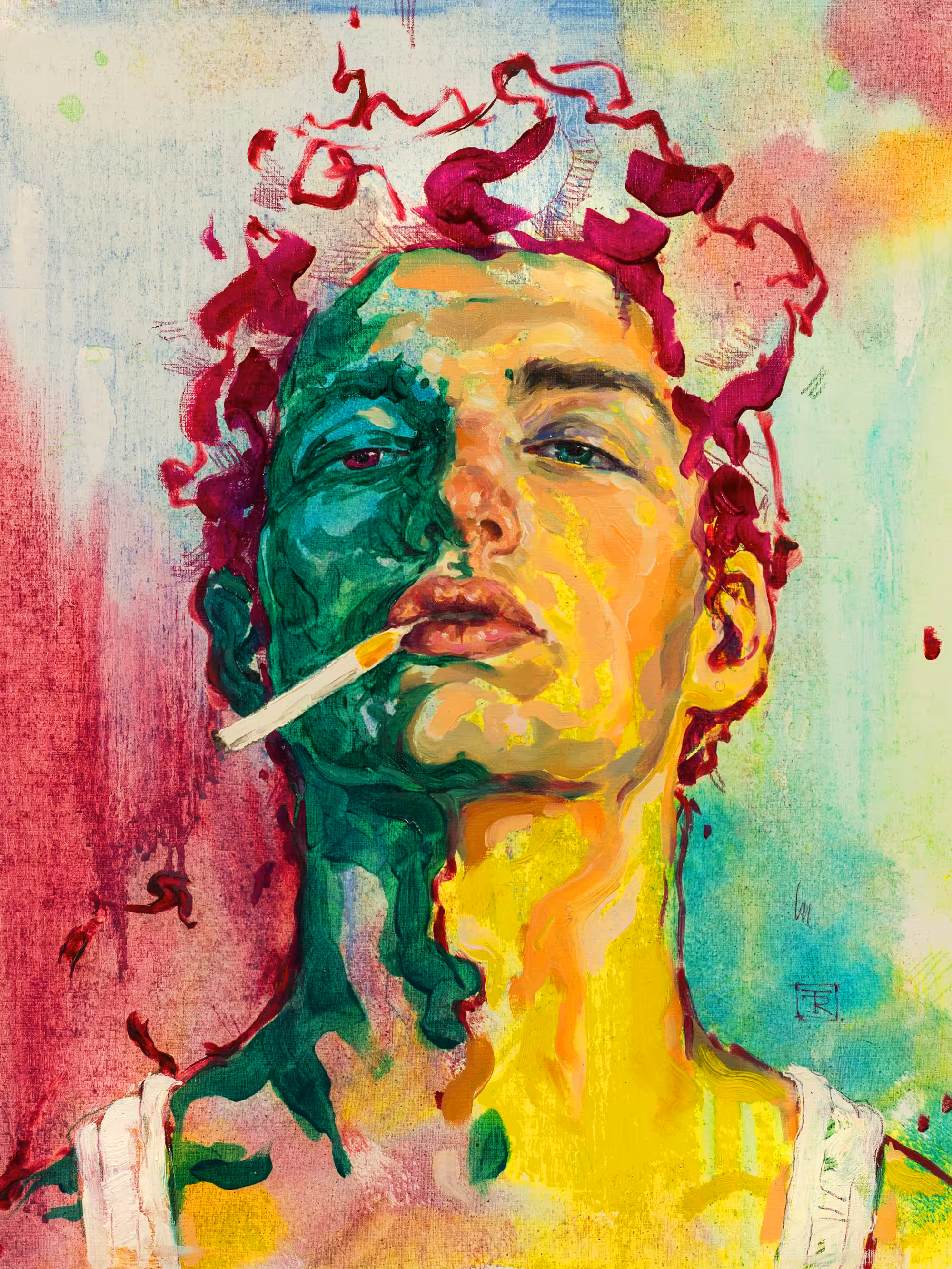 We sat there Smoking Cigarettes at 5 in the Morning
