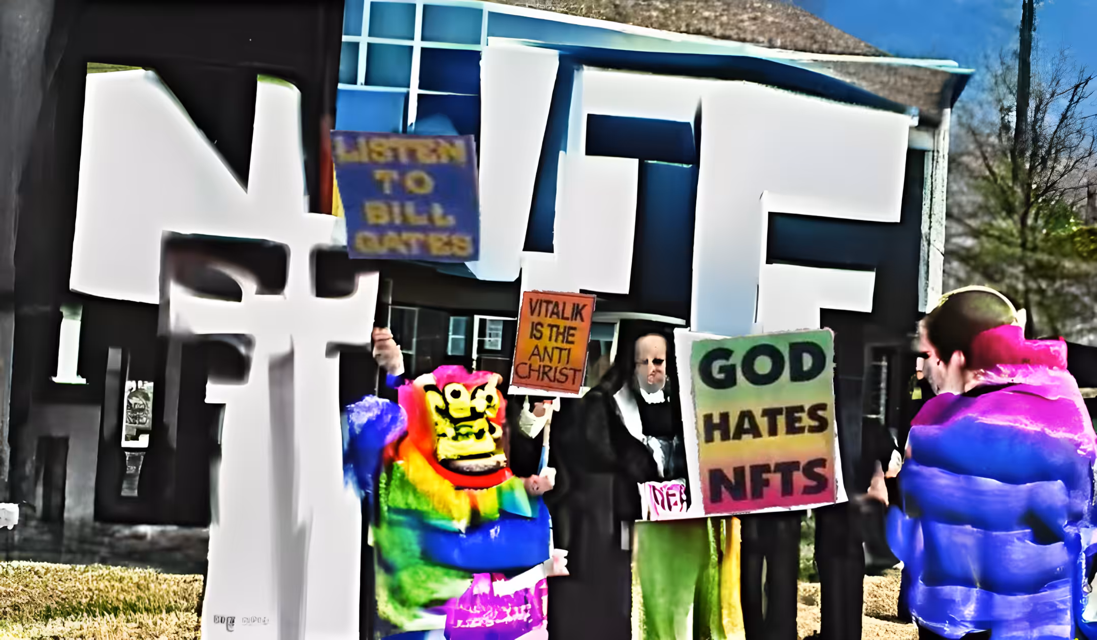 Westboro Anti-NFT Protest