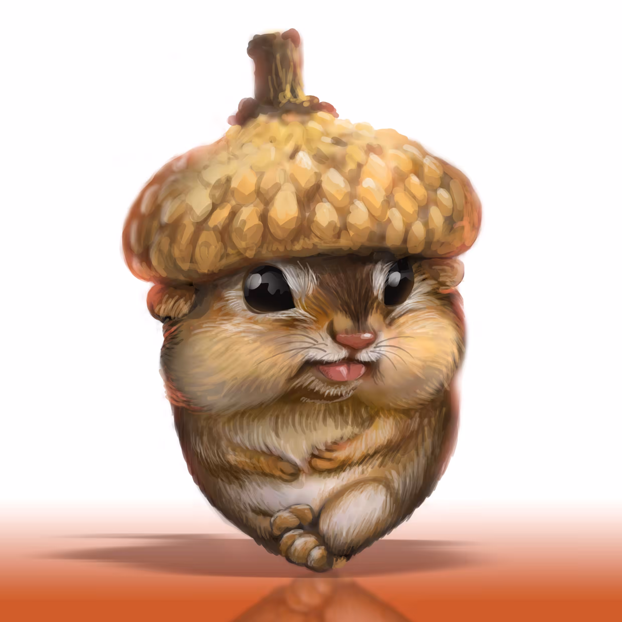 Chipmunk acorn