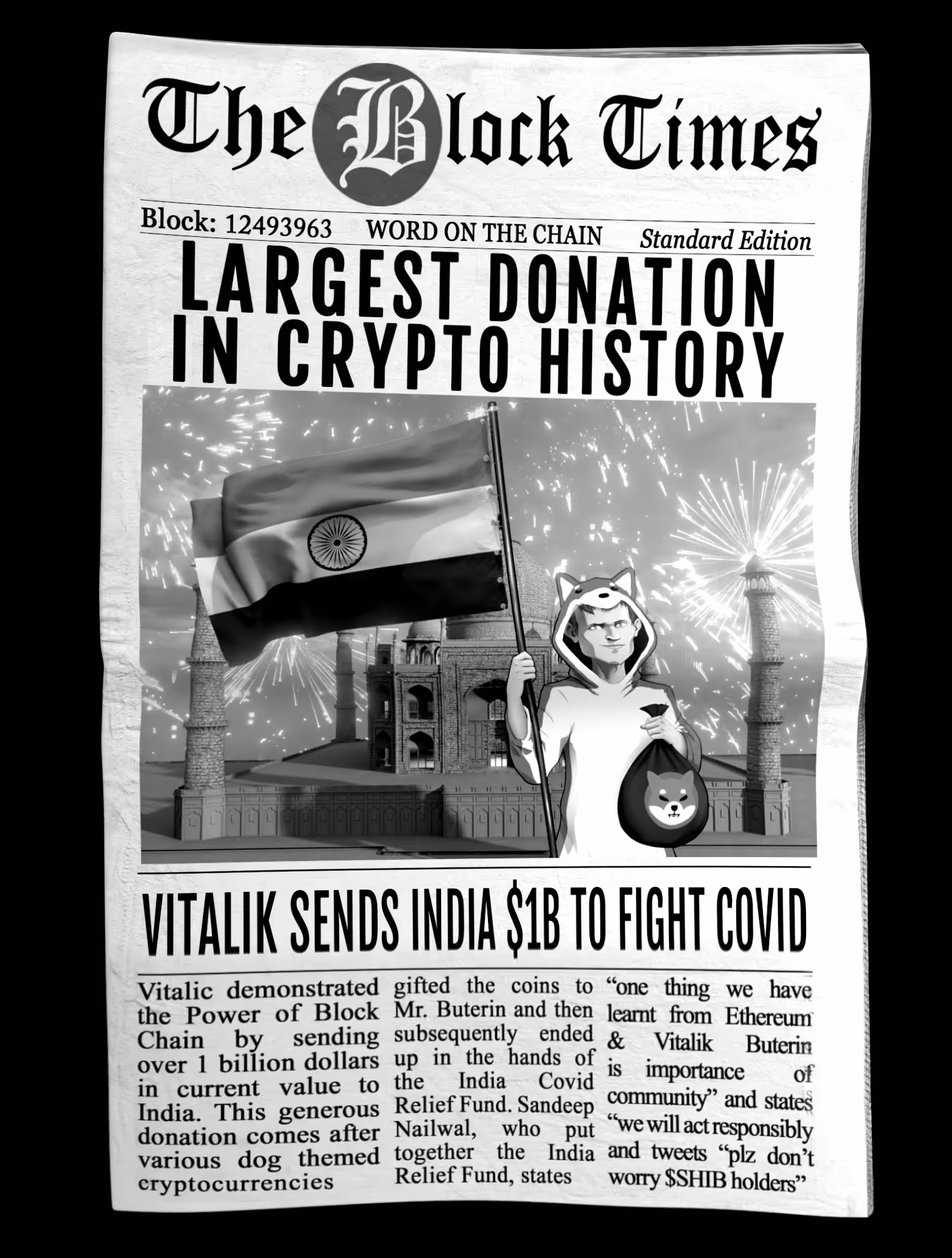 Largest Donation in Crypto History | Standard