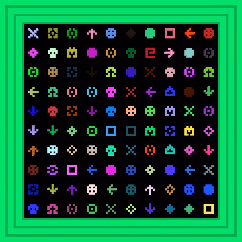 May all of our Agents unify under the Will of the Universal Wave Function in the name of Love 69 69 :: Procedural Symbols #248/1000